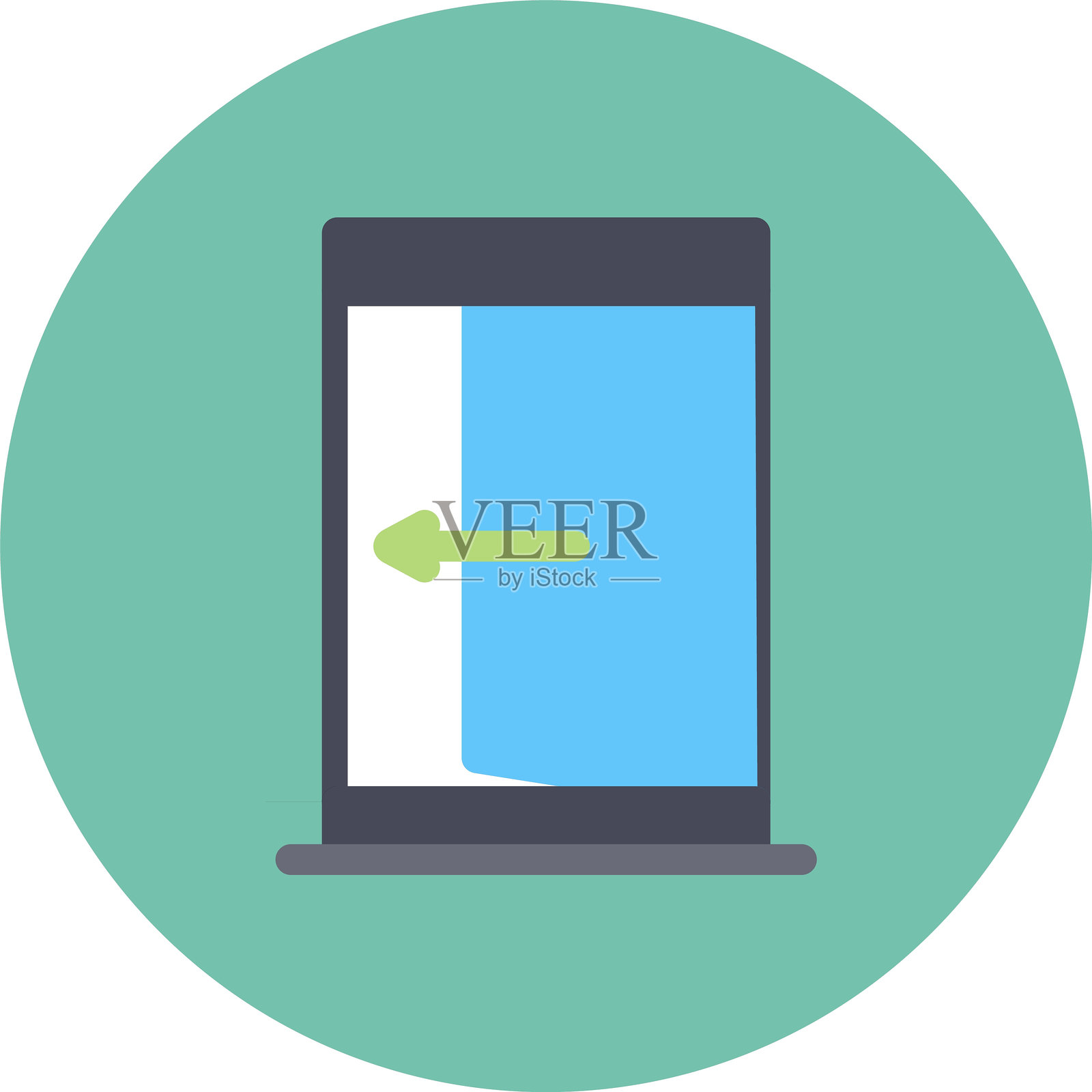 入口图标插画图片素材