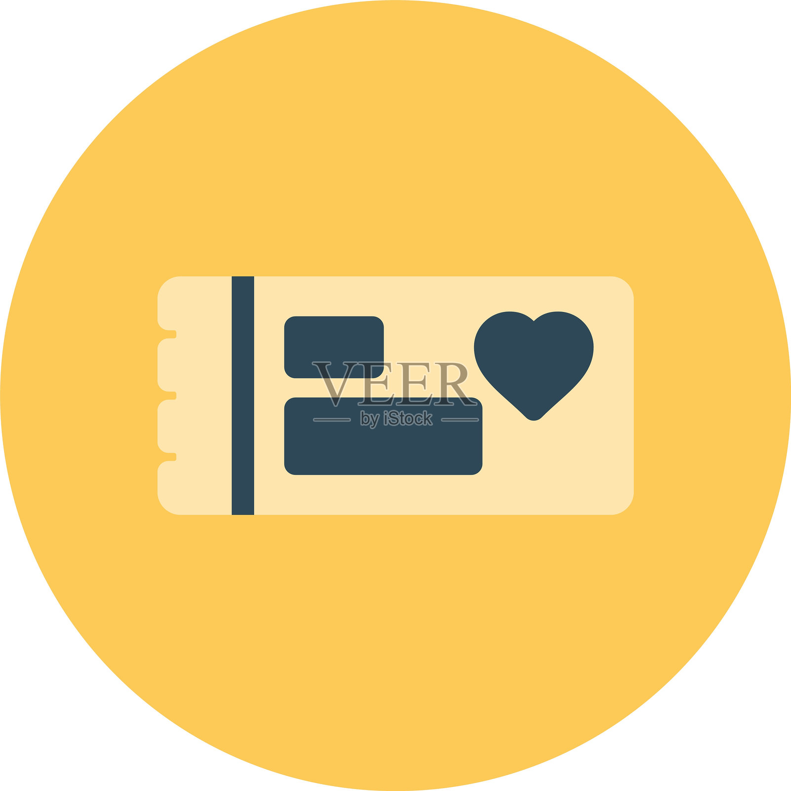 支票存款图标插画图片素材