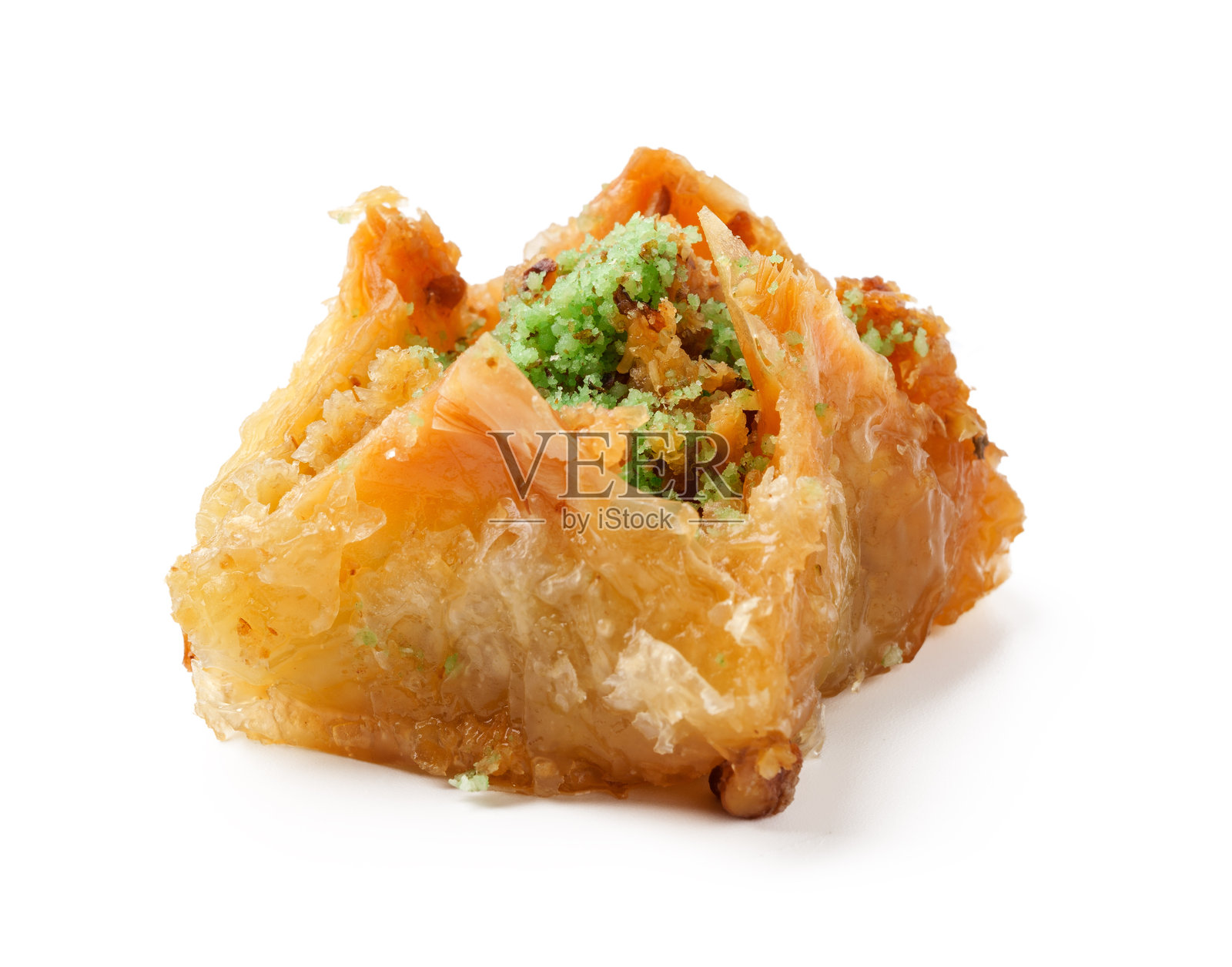 美味的甜点，酥皮和坚果馅料，在充满活力的文化活动中享用照片摄影图片