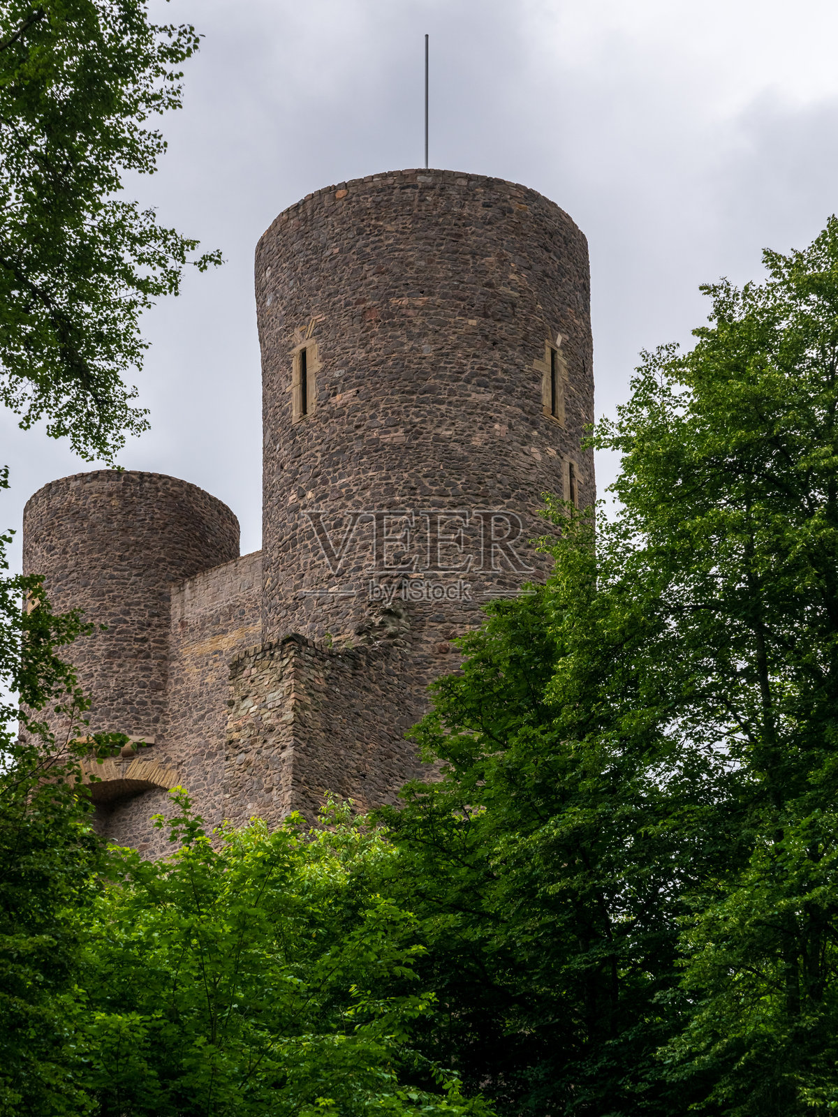 德国弗劳恩贝格附近的弗劳恩堡城堡照片摄影图片