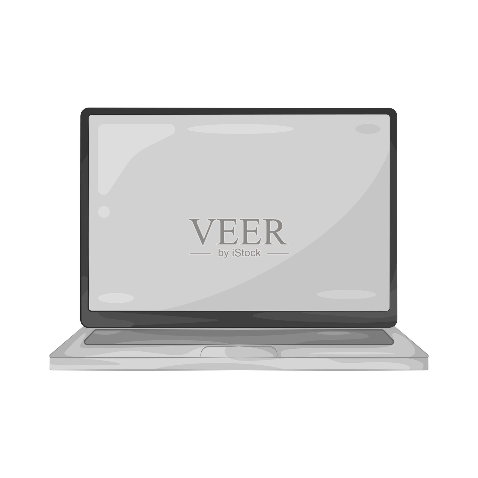 笔记本电脑插画图片素材