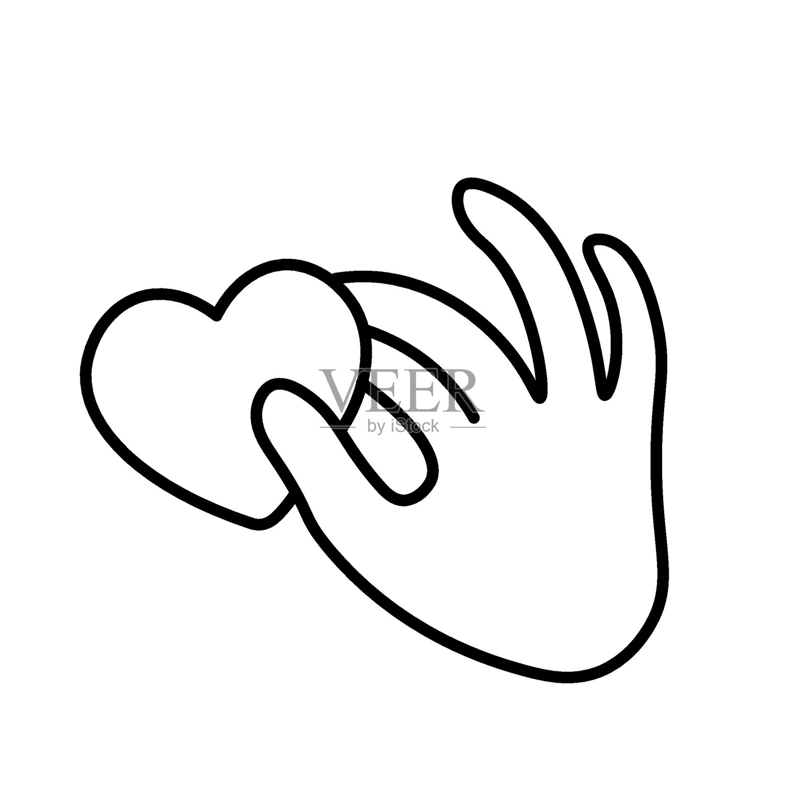 情人节套装2025插画图片素材