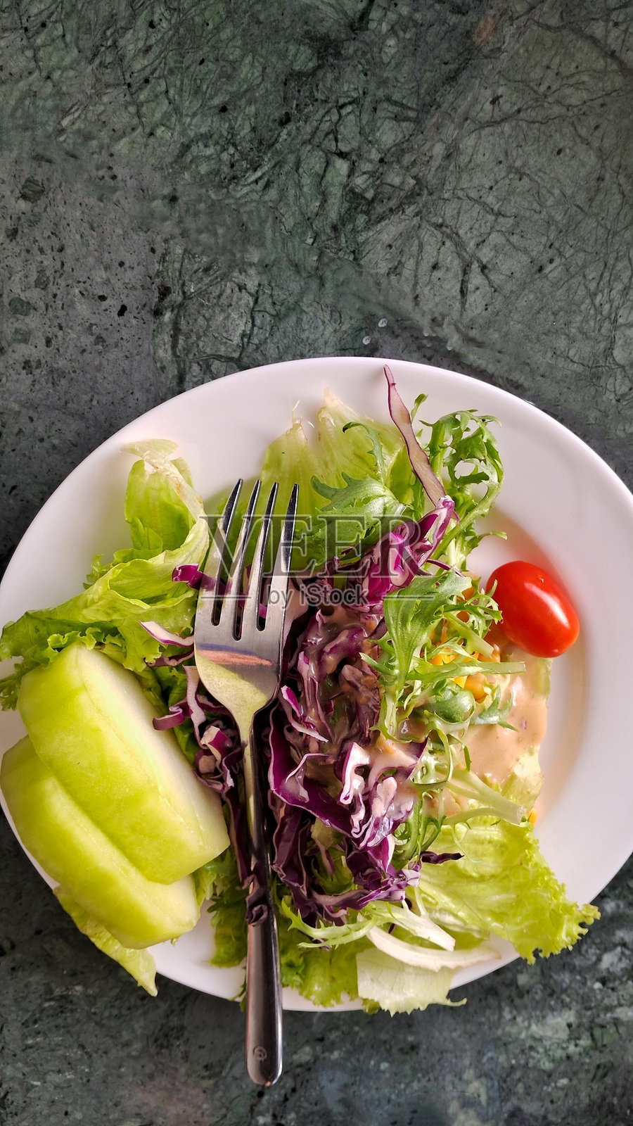 绿色沙拉照片摄影图片