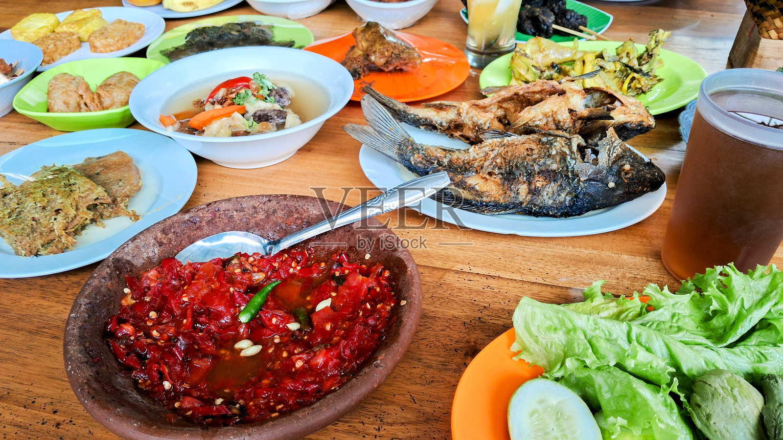 巽他美食照片摄影图片