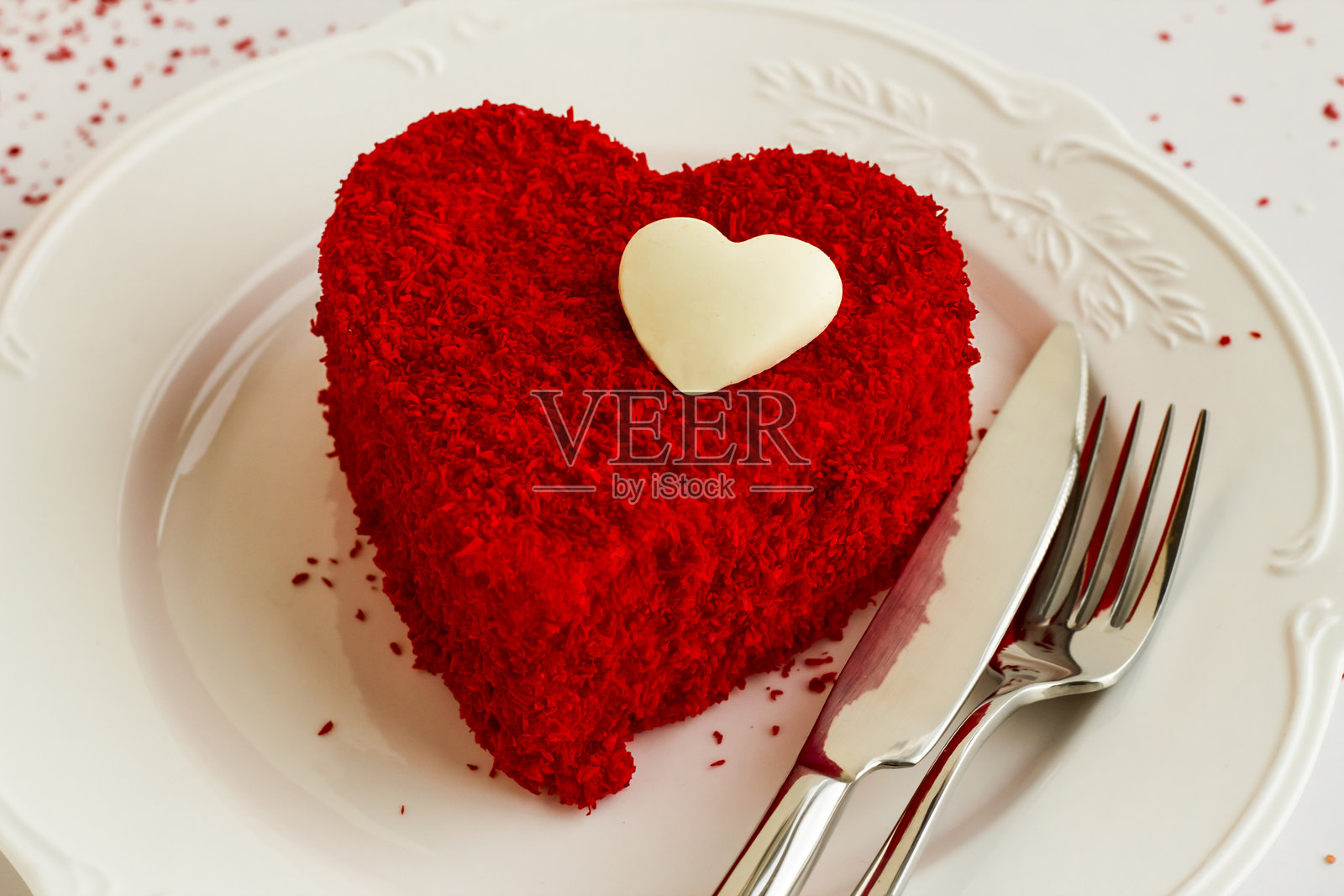 情人节蛋糕照片摄影图片