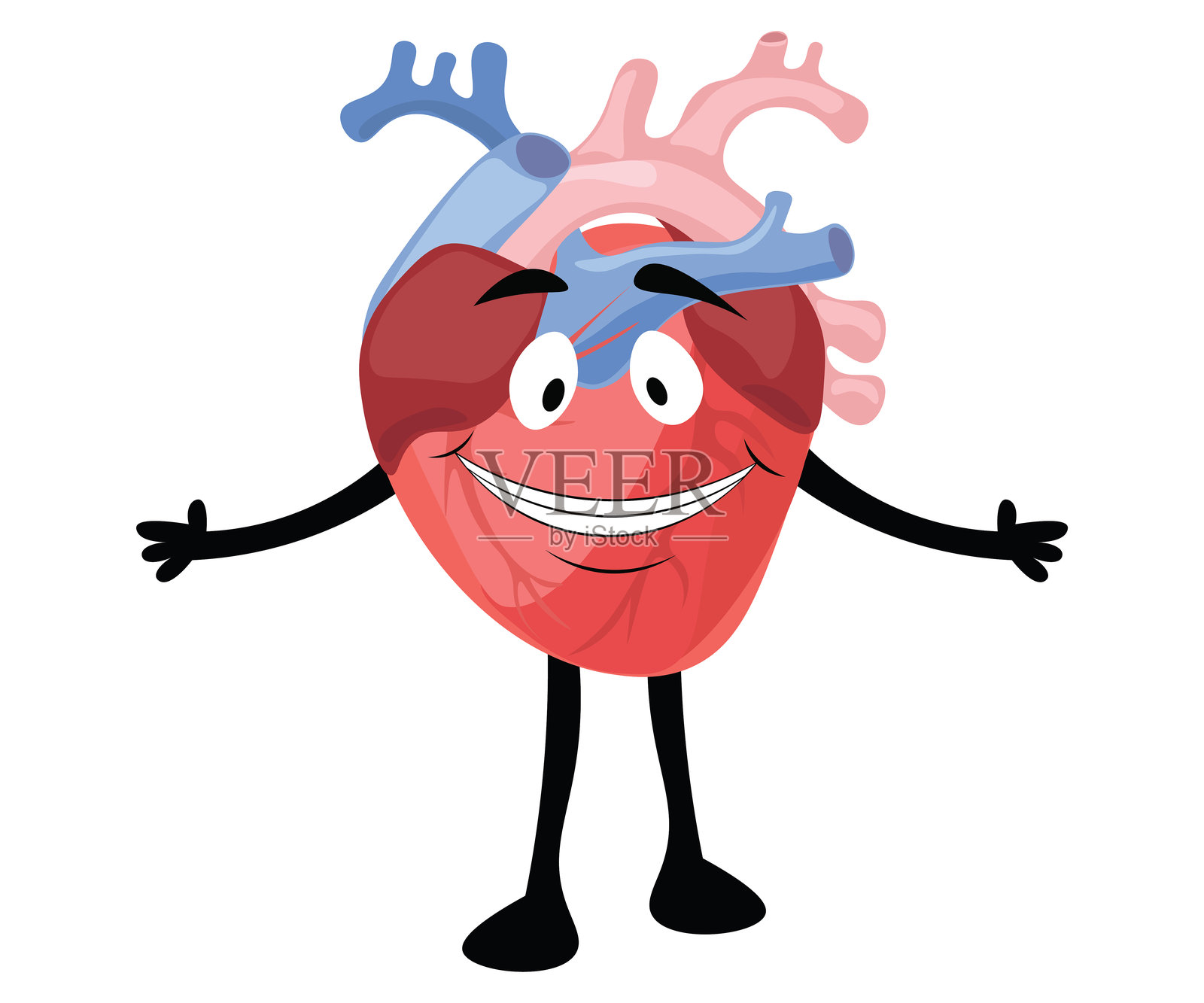 心脏插画图片素材