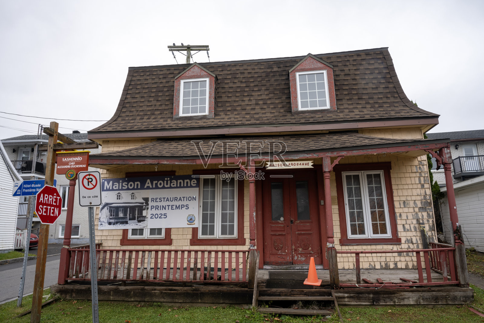 温达克的历史建筑照片摄影图片