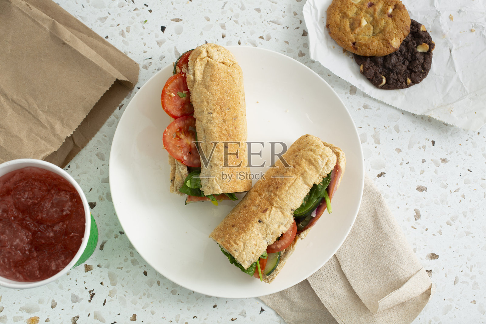 TD 潜艇餐照片摄影图片