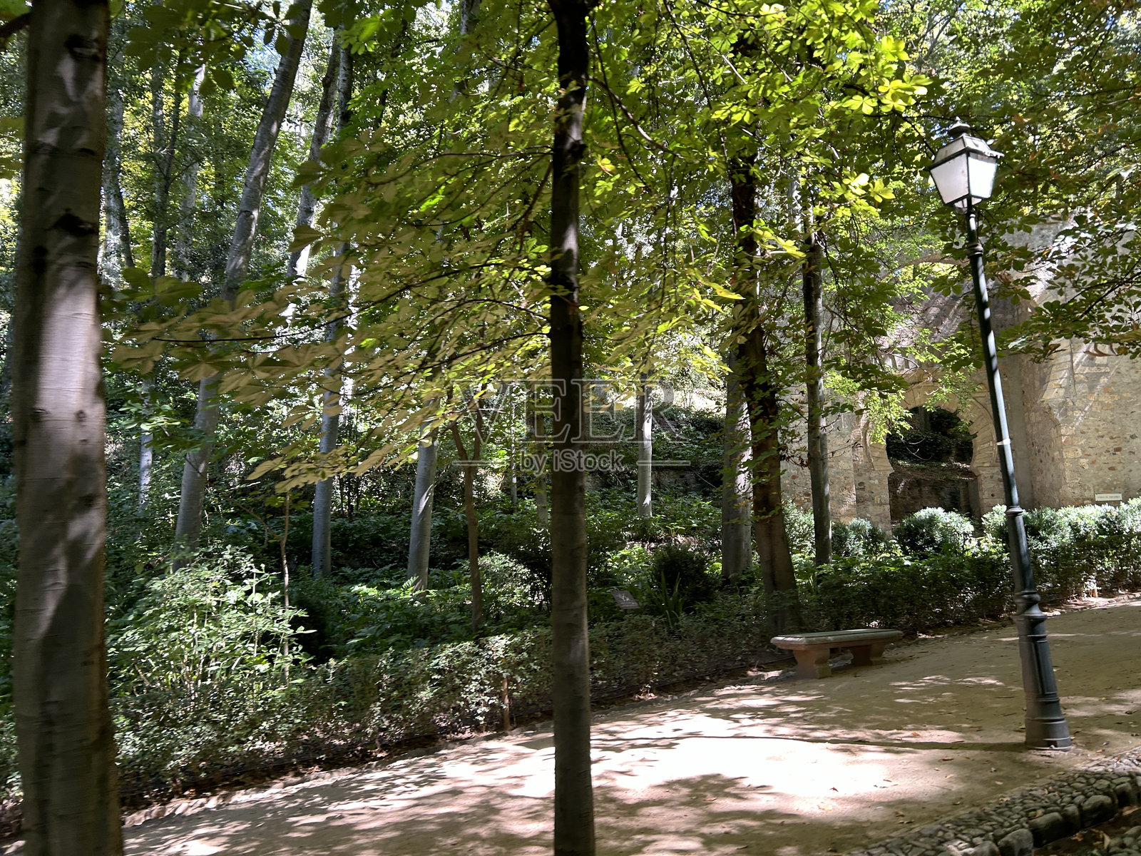 阿尔罕布拉宫外观照片摄影图片