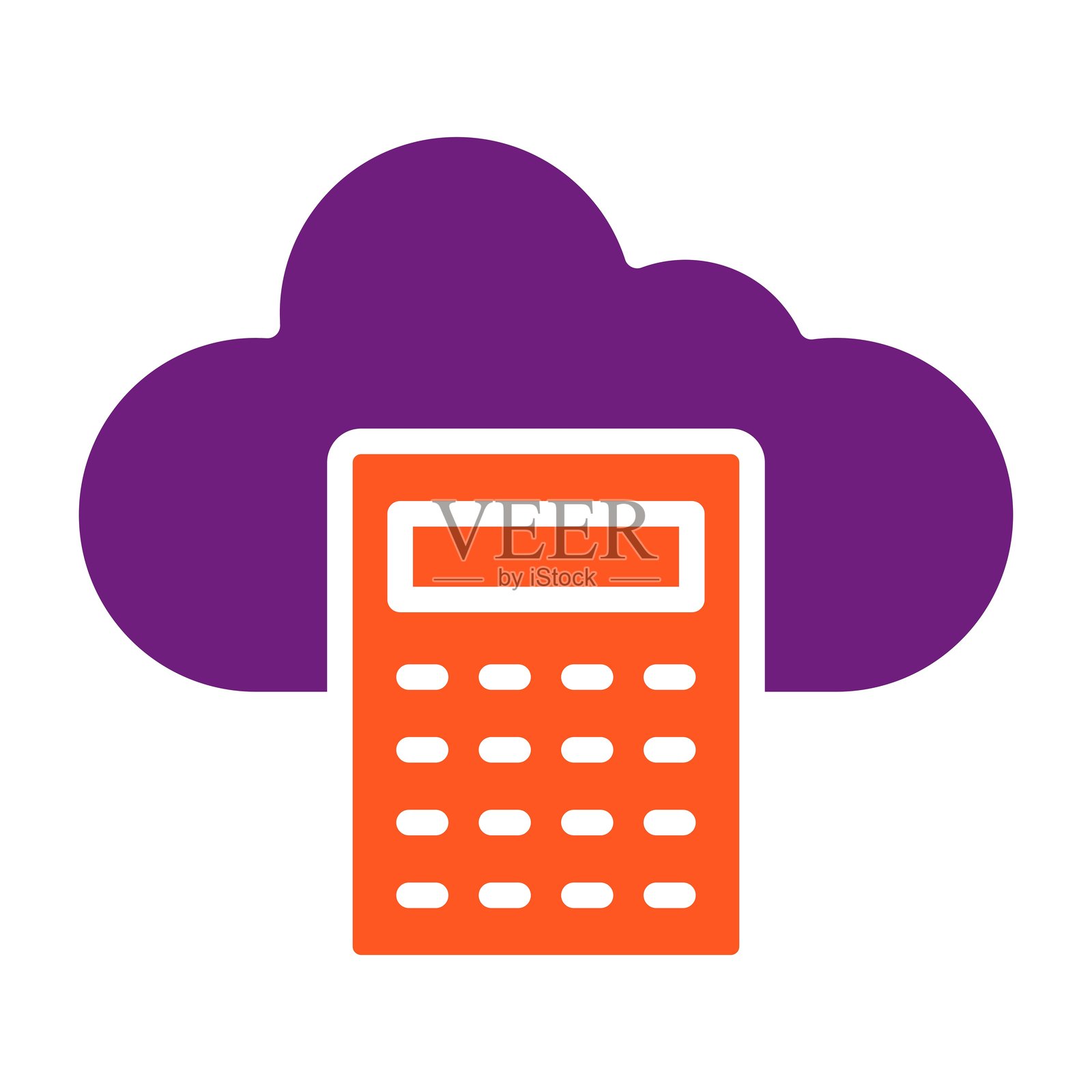 计算器矢量图标设计插图插画图片素材