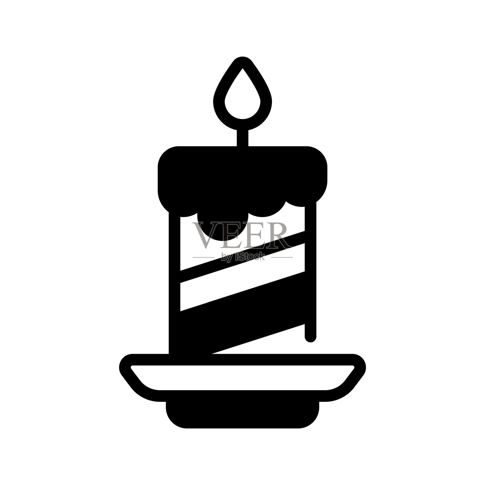 蜡烛插画图片素材