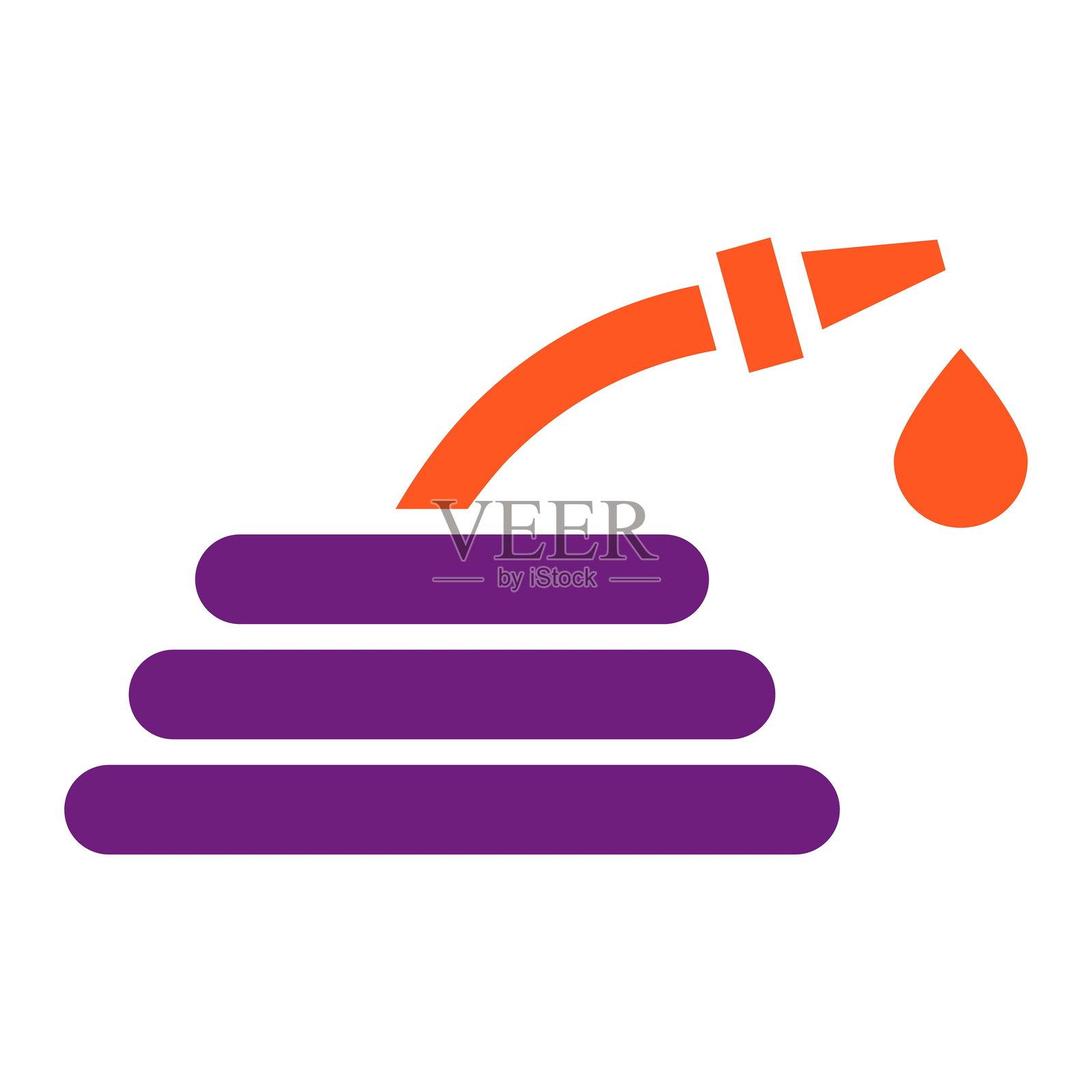 水管矢量图标设计插图插画图片素材