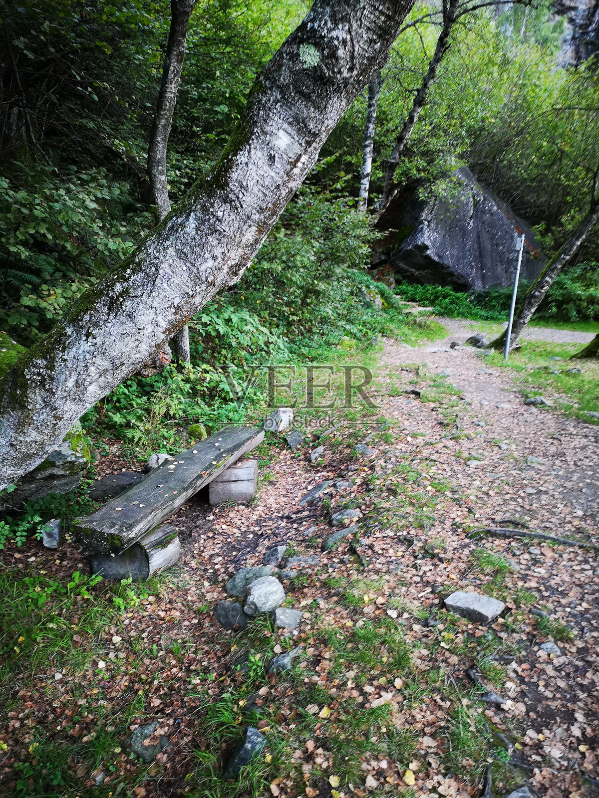 安特罗纳山谷自然公园的环形小径照片摄影图片