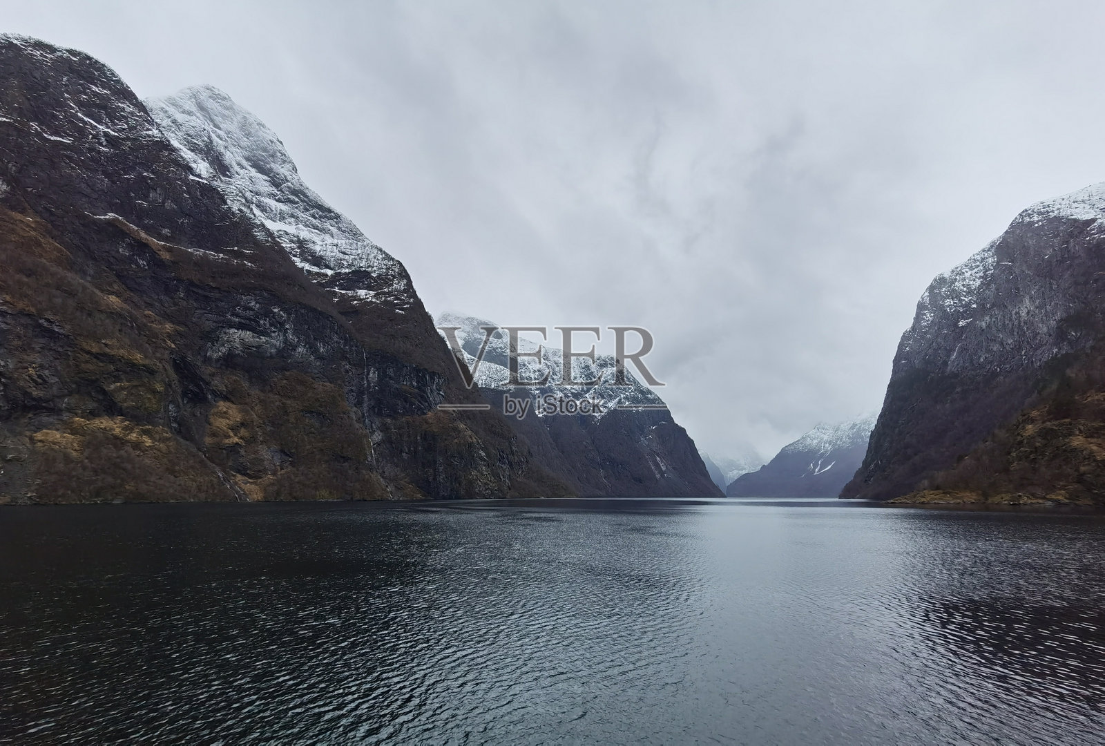 挪威弗拉姆峡湾的风景照片摄影图片