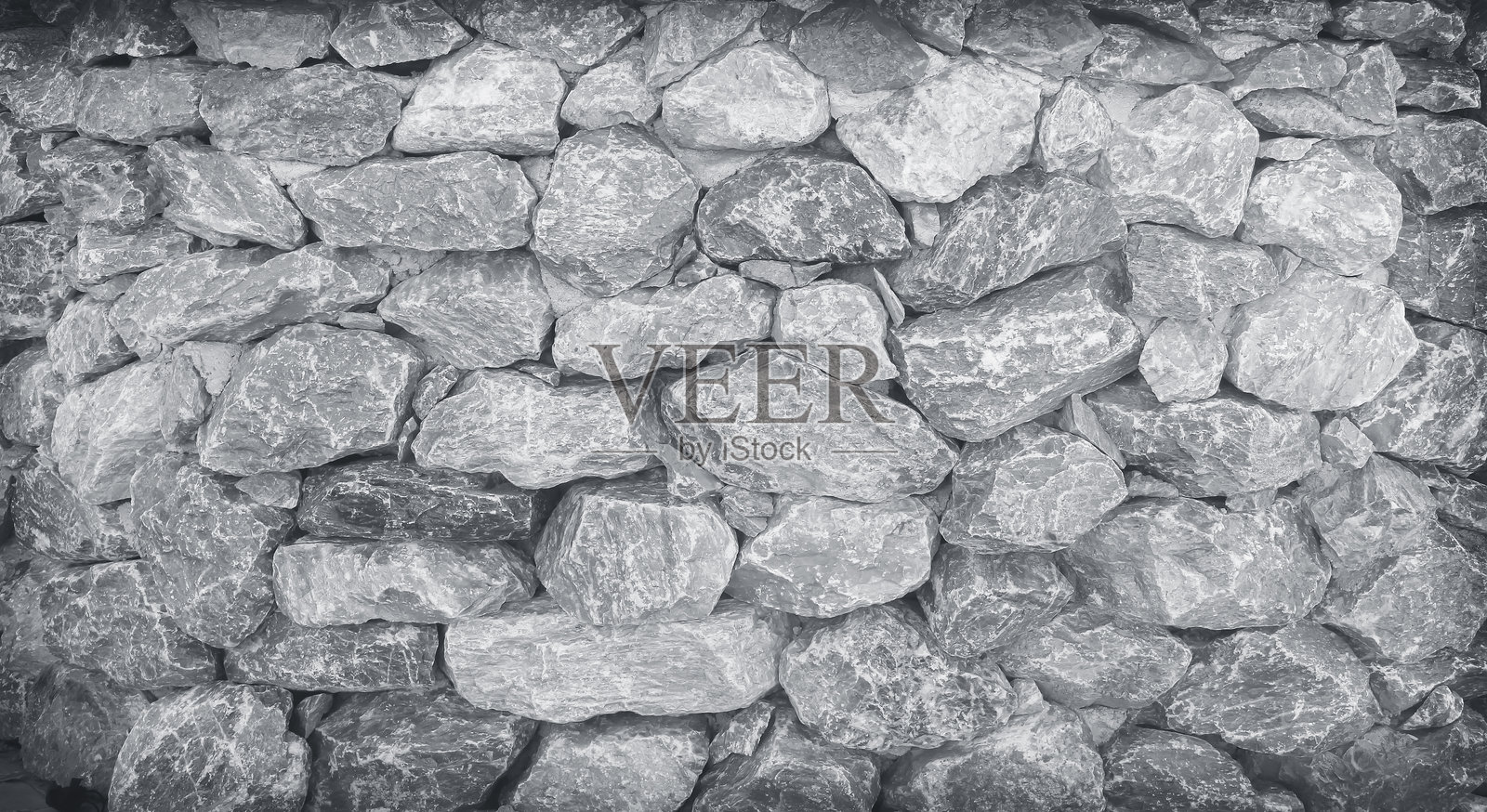 灰色石墙旧背景的无缝图案照片摄影图片