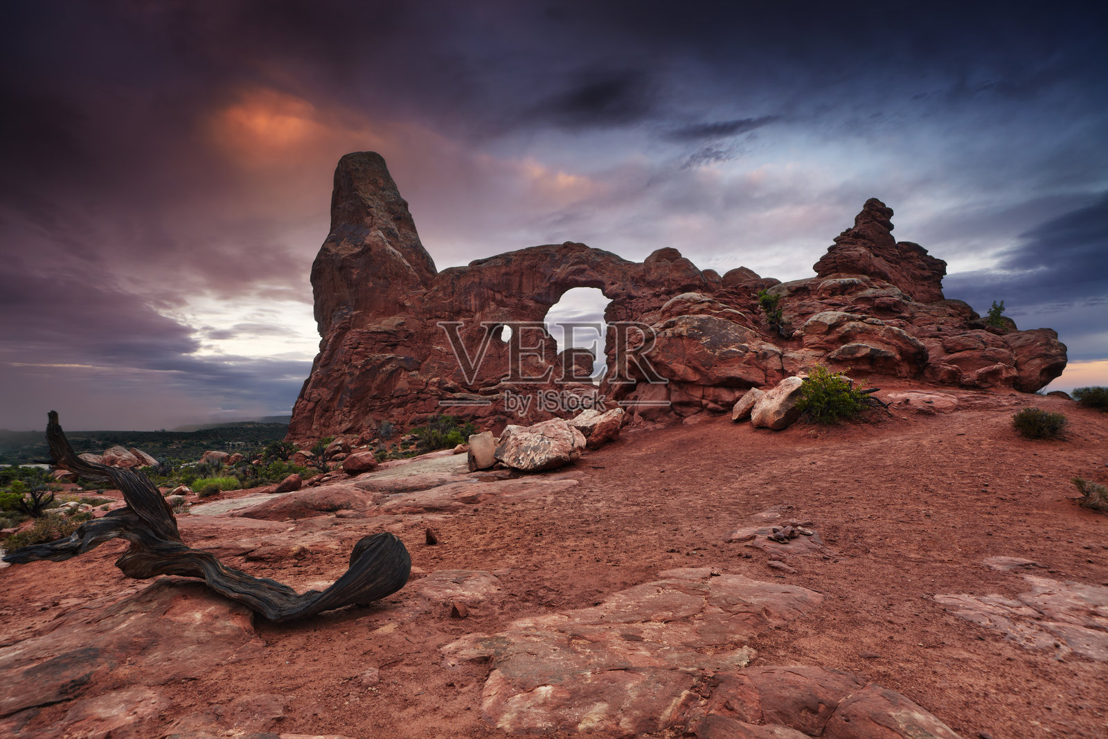 塔雷特拱门，犹他州，美国照片摄影图片