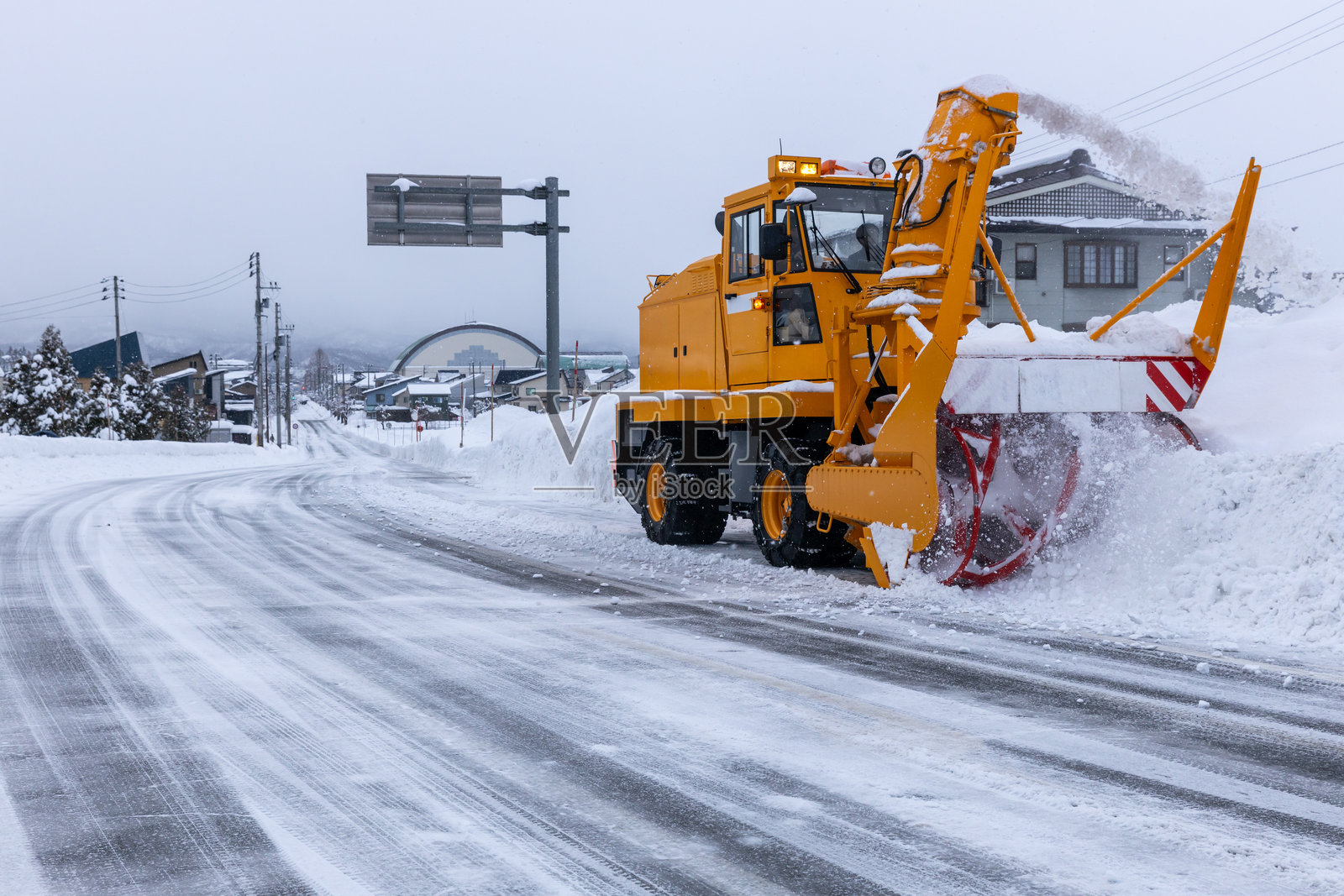 除雪机照片摄影图片