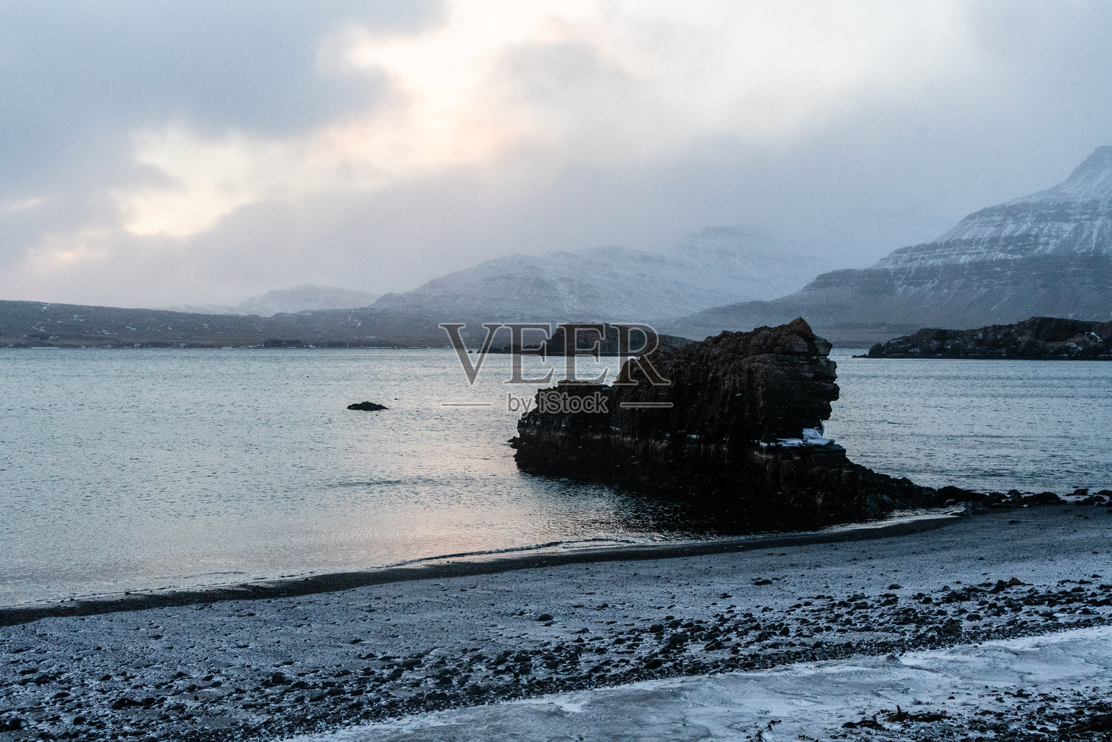 冰岛南海岸的风景照片摄影图片