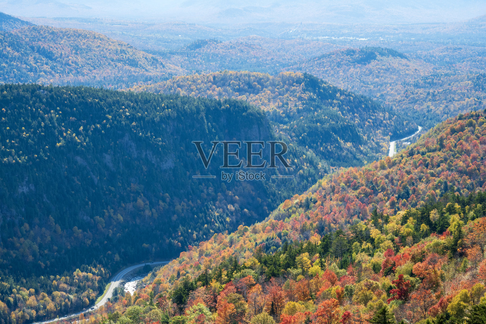 白面山的秋季风景照片摄影图片