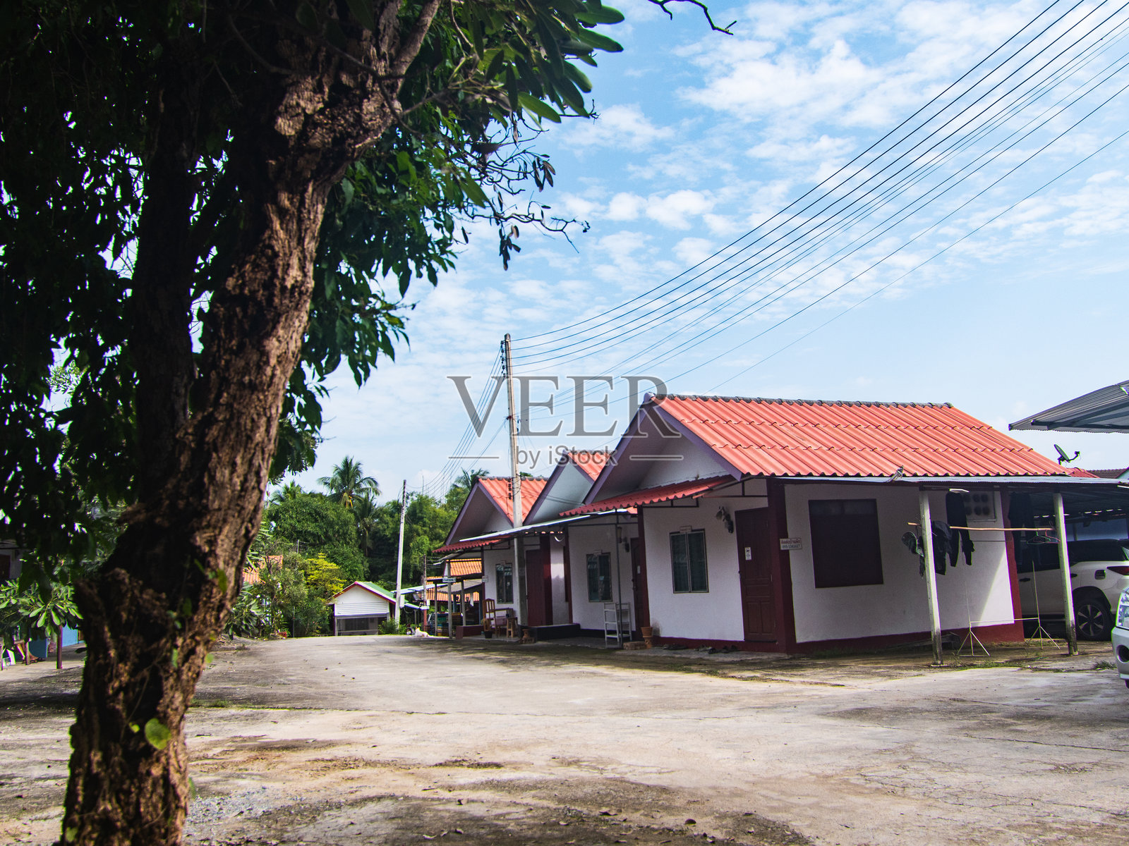 靠近因他农山的舒适日租房照片摄影图片