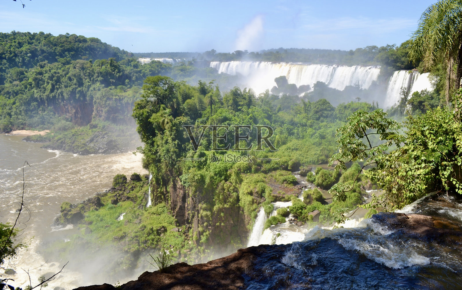 伊瓜苏瀑布照片摄影图片