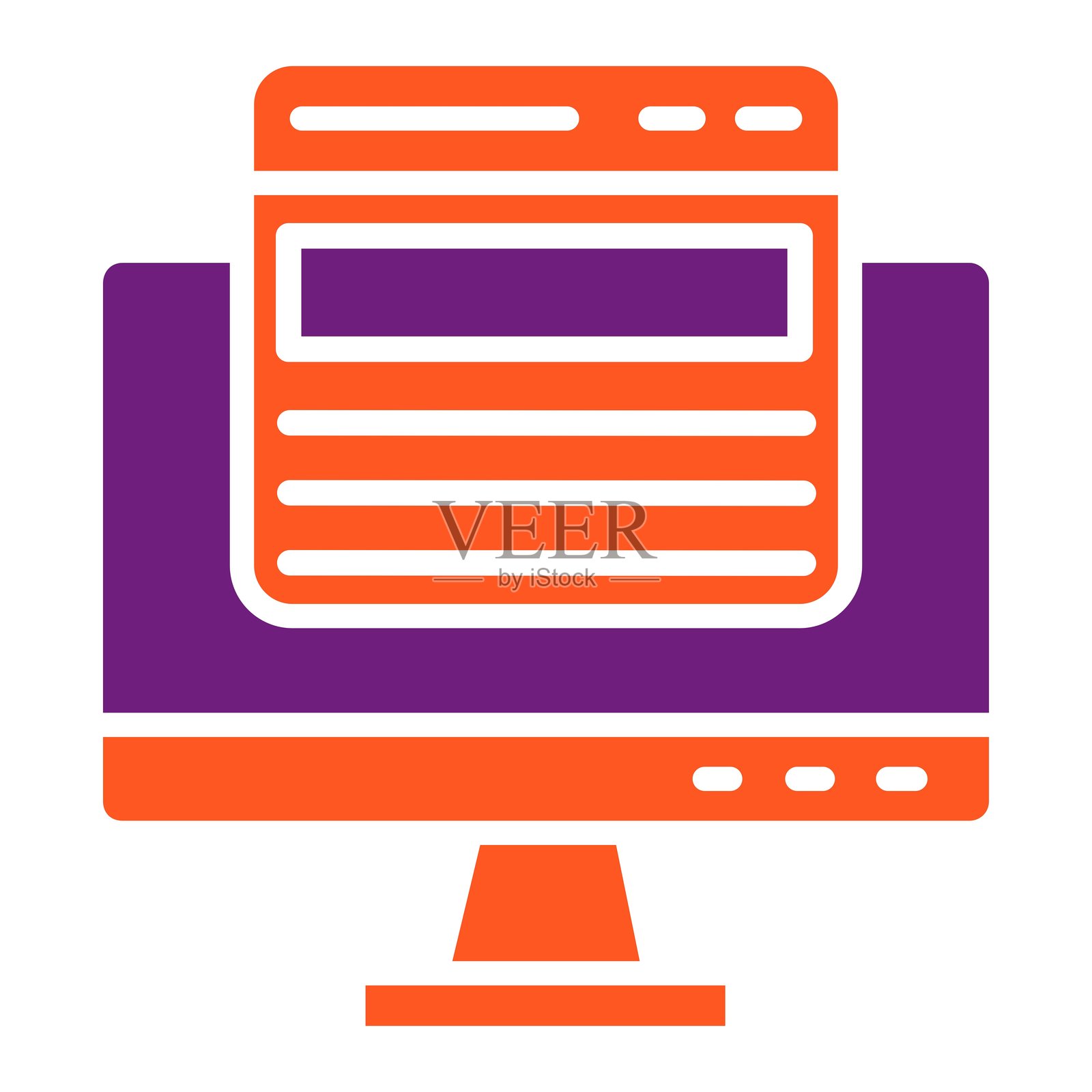 网页矢量图标设计插图插画图片素材