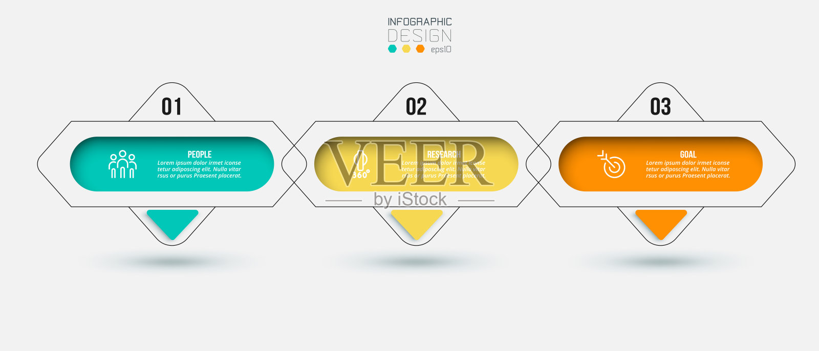 时间线图表商业信息图模板。插画图片素材