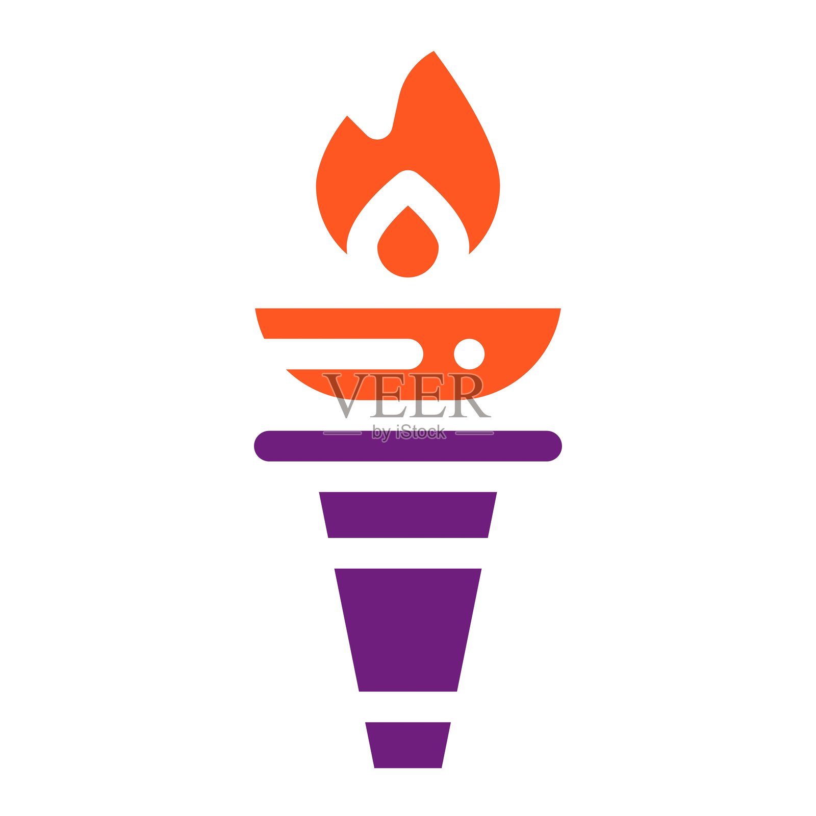 火焰矢量图标设计插图插画图片素材