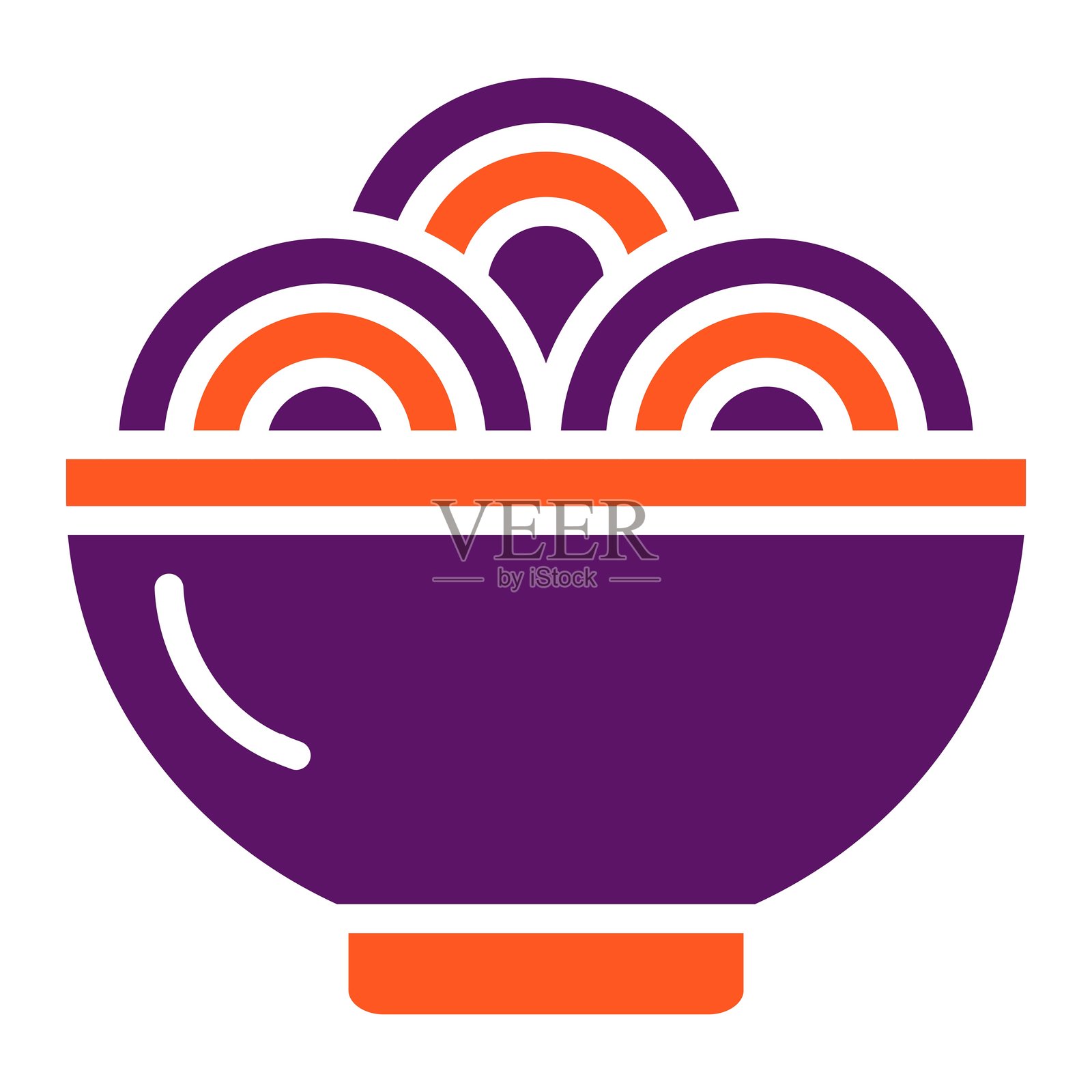 拉面矢量图标设计插图插画图片素材