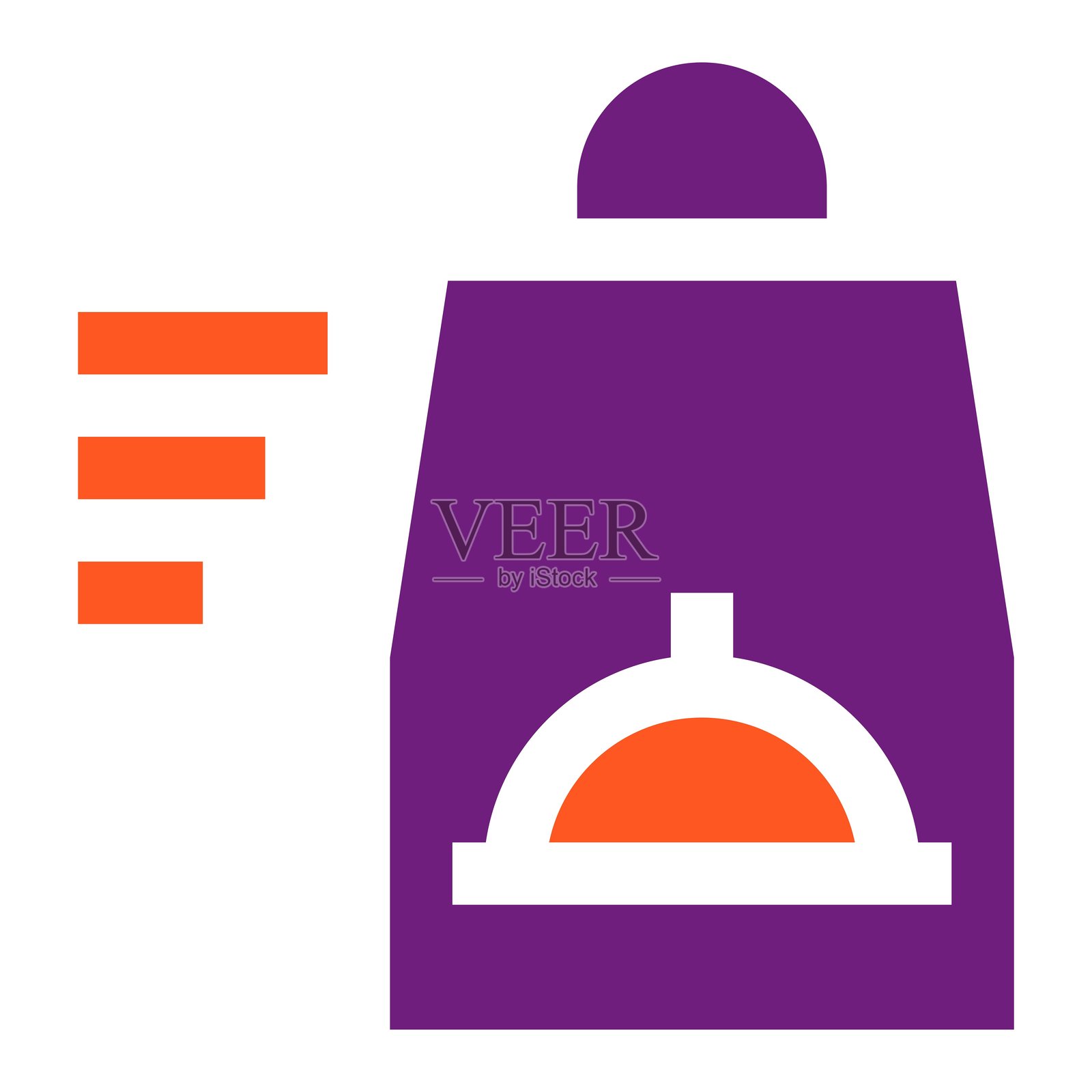 食品配送矢量图标设计插图插画图片素材