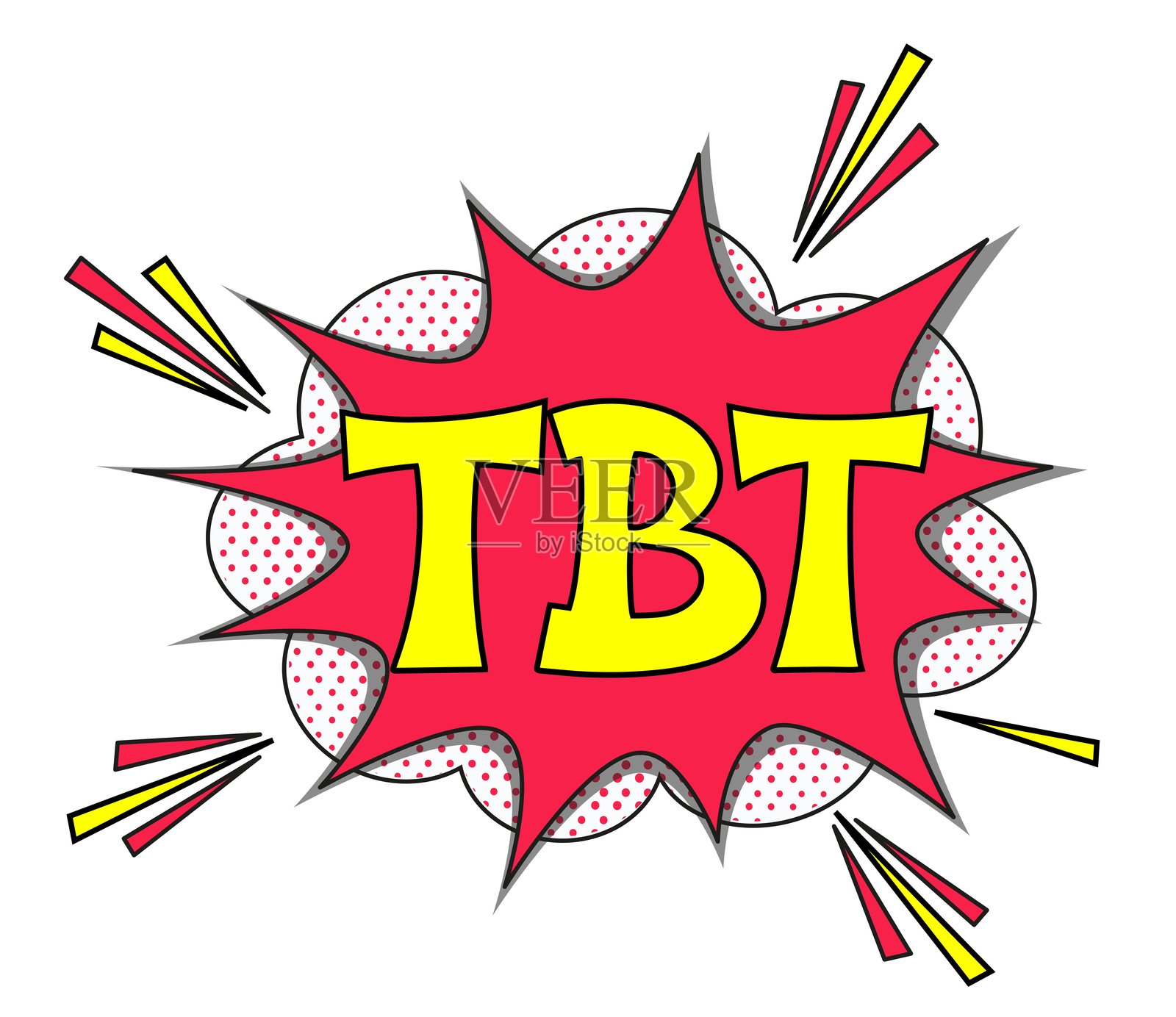 缩写 tbt插画图片素材