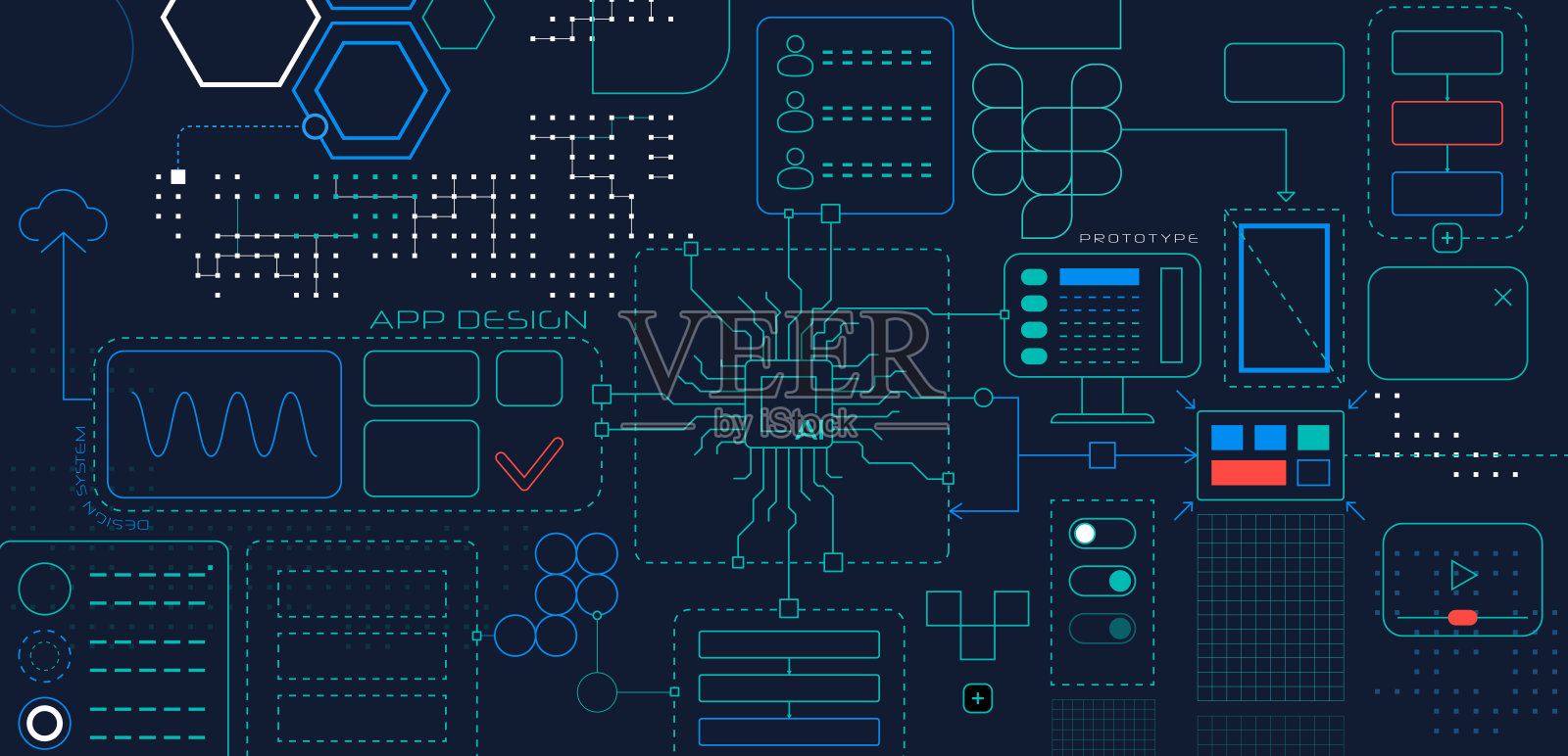 应用设计背景插画图片素材