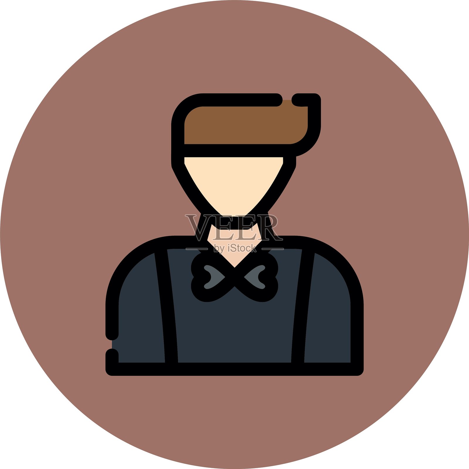 领导者图标插画图片素材