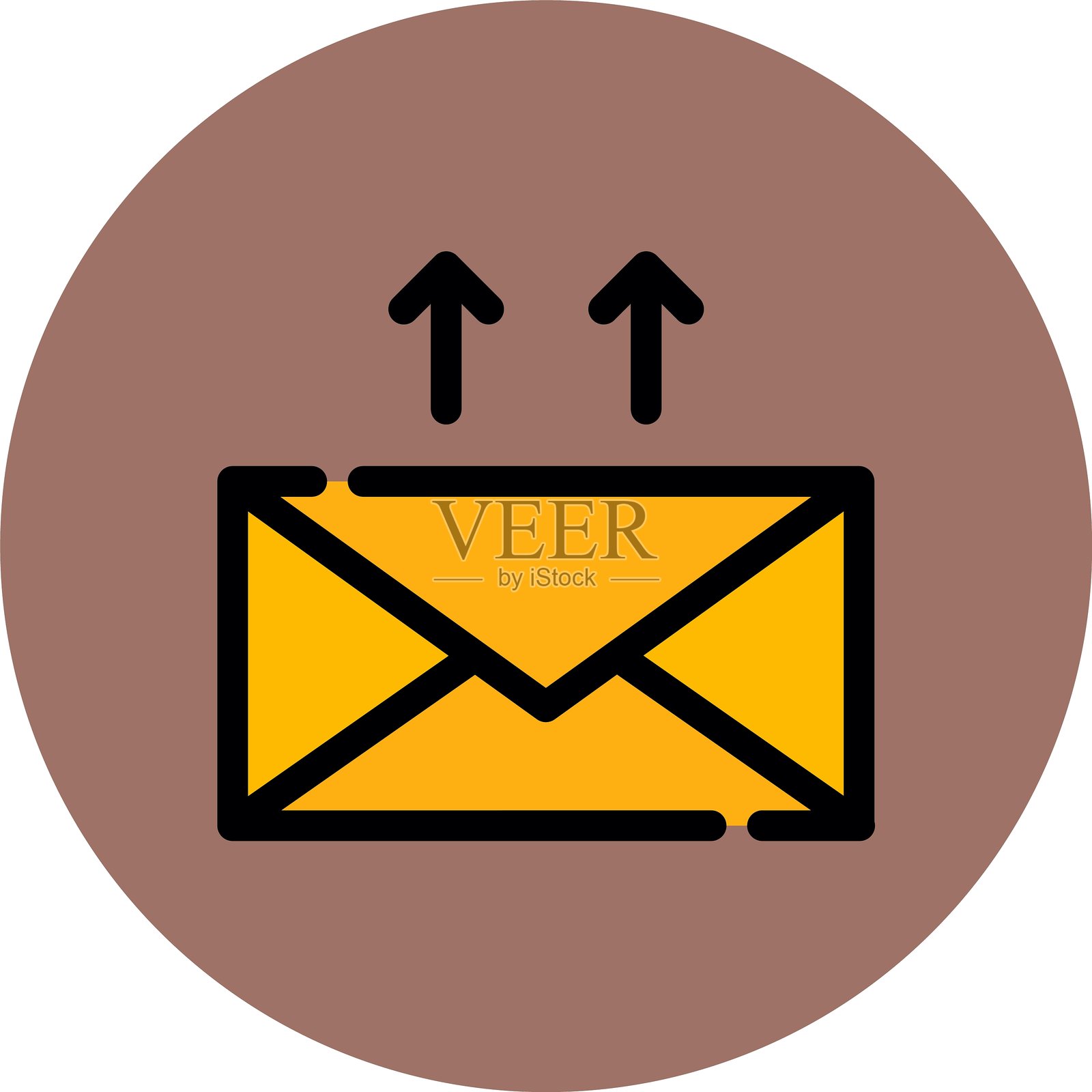 电子邮件图标插画图片素材