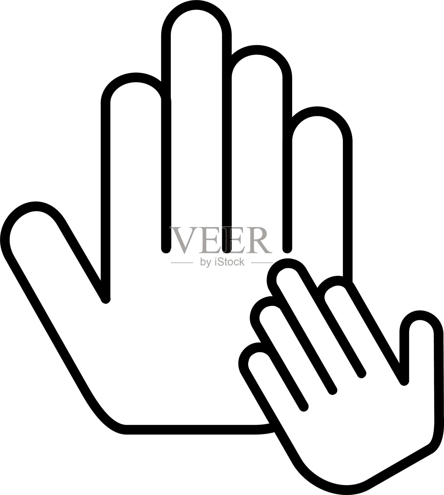 手部图标插画图片素材