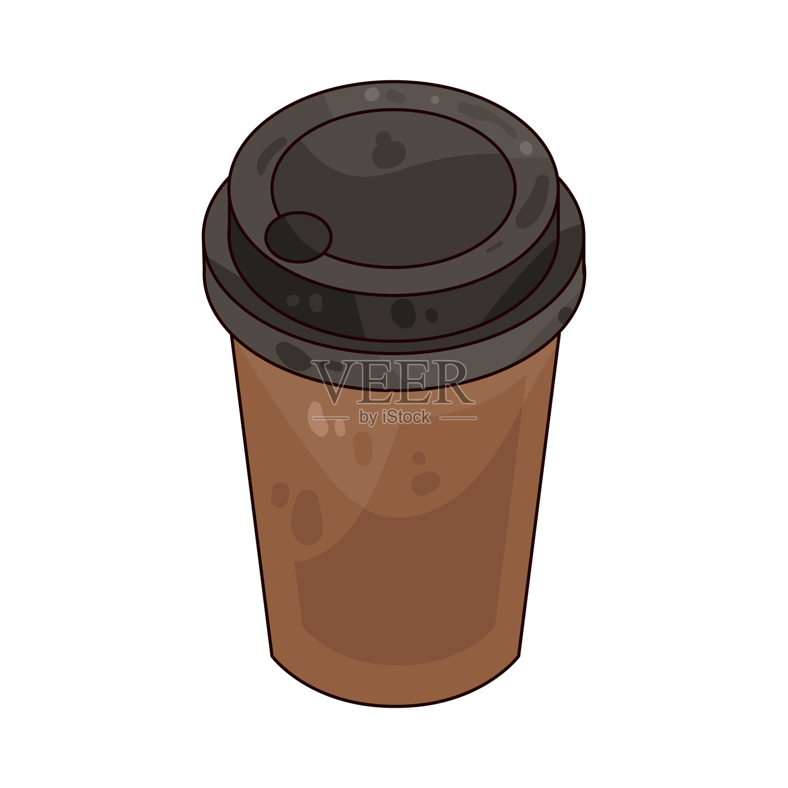 咖啡杯插画图片素材