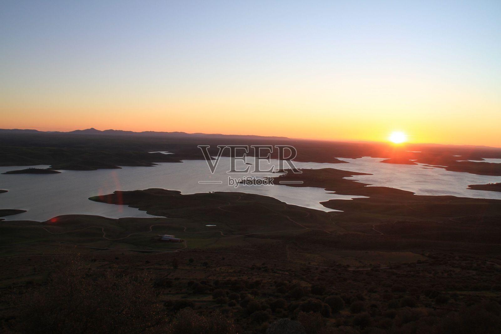 日落照片摄影图片