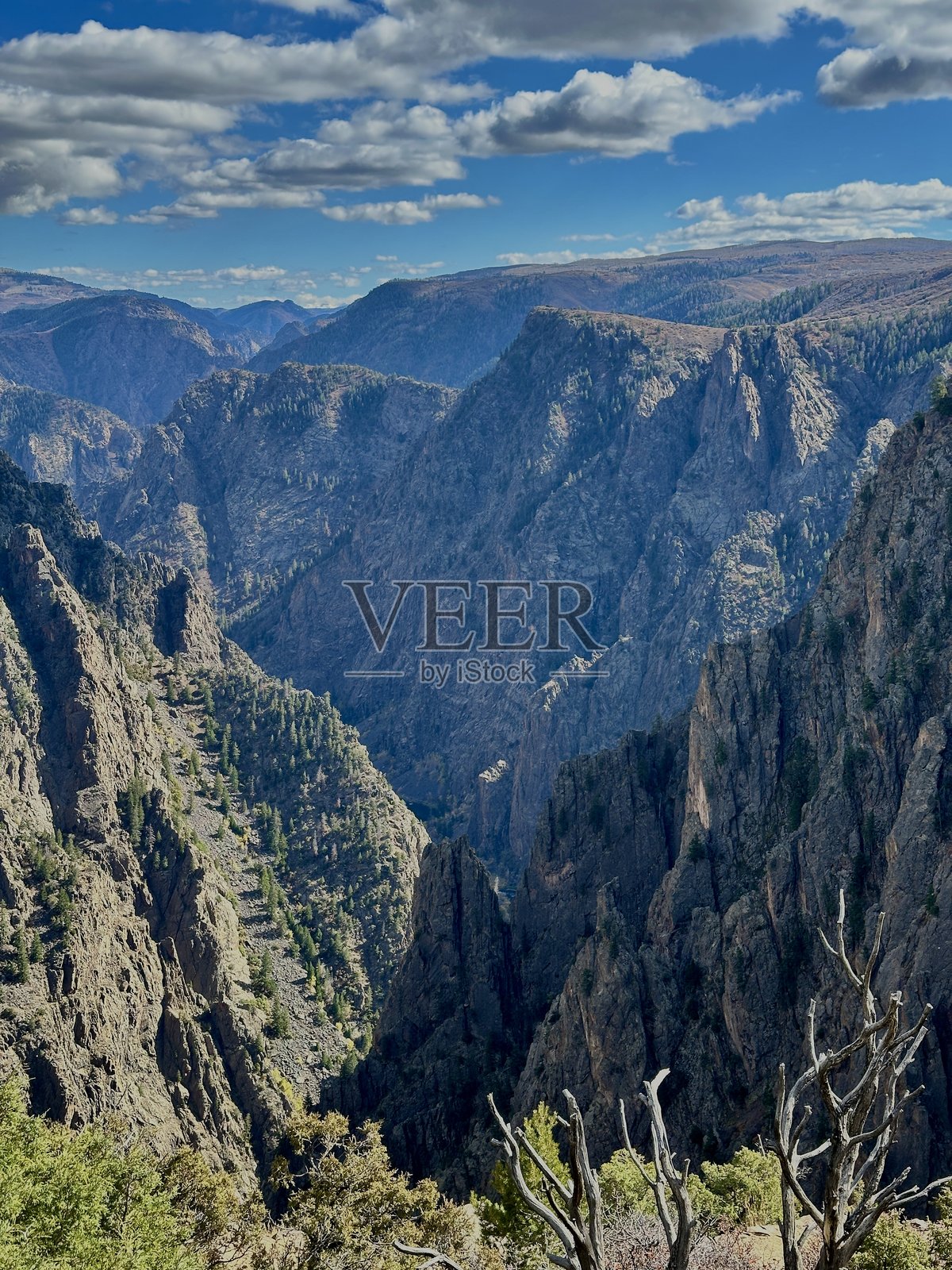 甘尼森黑峡谷国家公园照片摄影图片