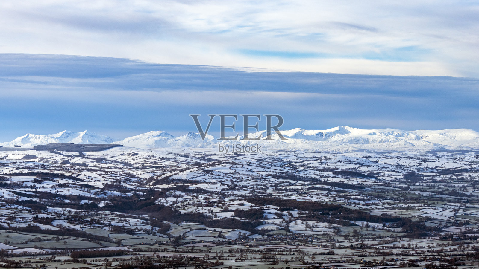 威尔士冬季仙境照片摄影图片