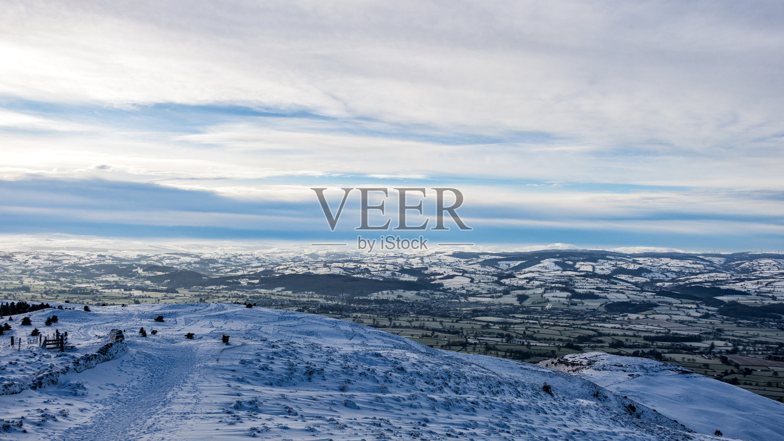 威尔士冬季仙境照片摄影图片