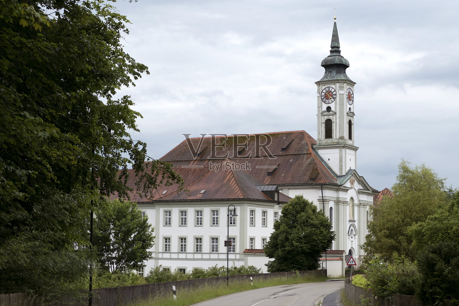 施夫特拉恩修道院，慕尼黑圣雅各之路，巴伐利亚，德国照片摄影图片