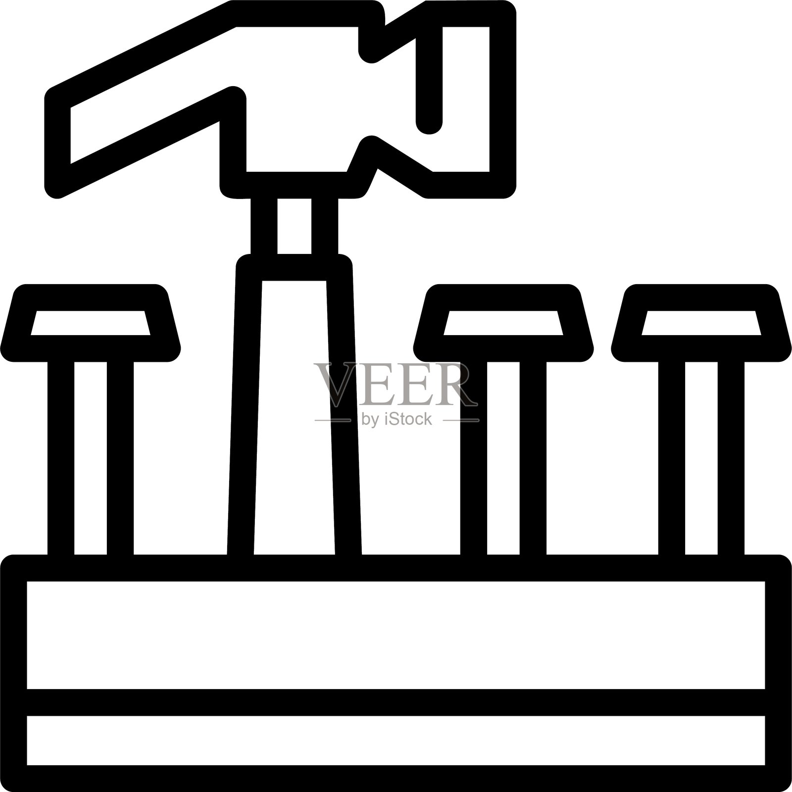 工具包线性风格图标设计插画图片素材