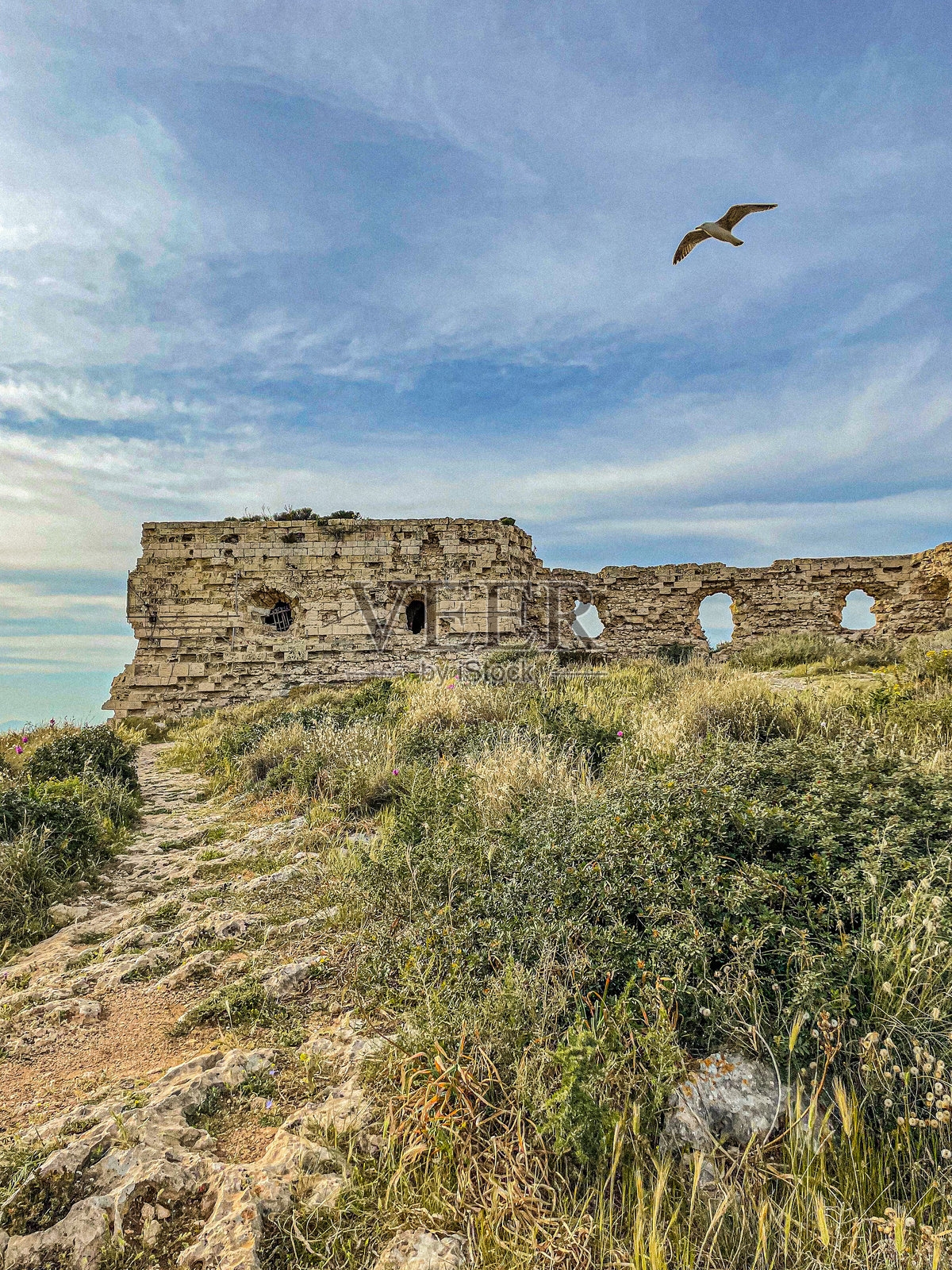废墟照片摄影图片