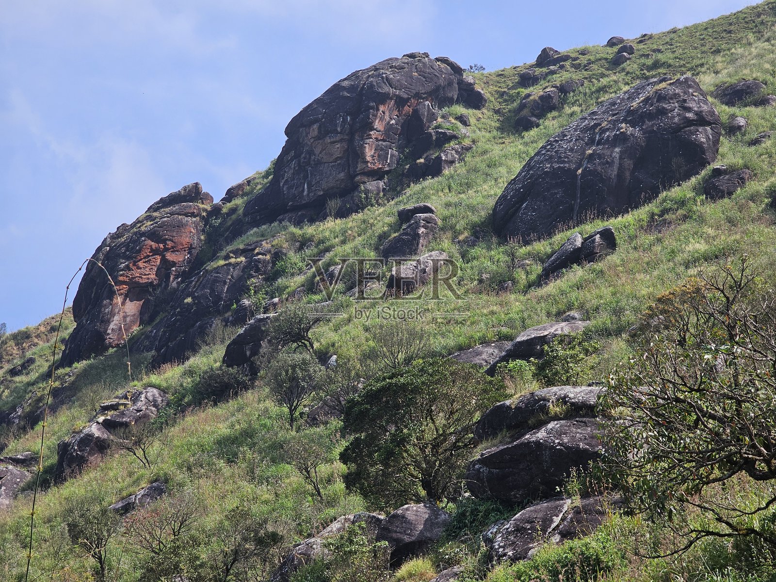 印度喀拉拉邦帕拉卡德的阿塔帕迪（Attappady）瓦拉迪马拉（Varadimala）令人惊叹的山谷。照片摄影图片
