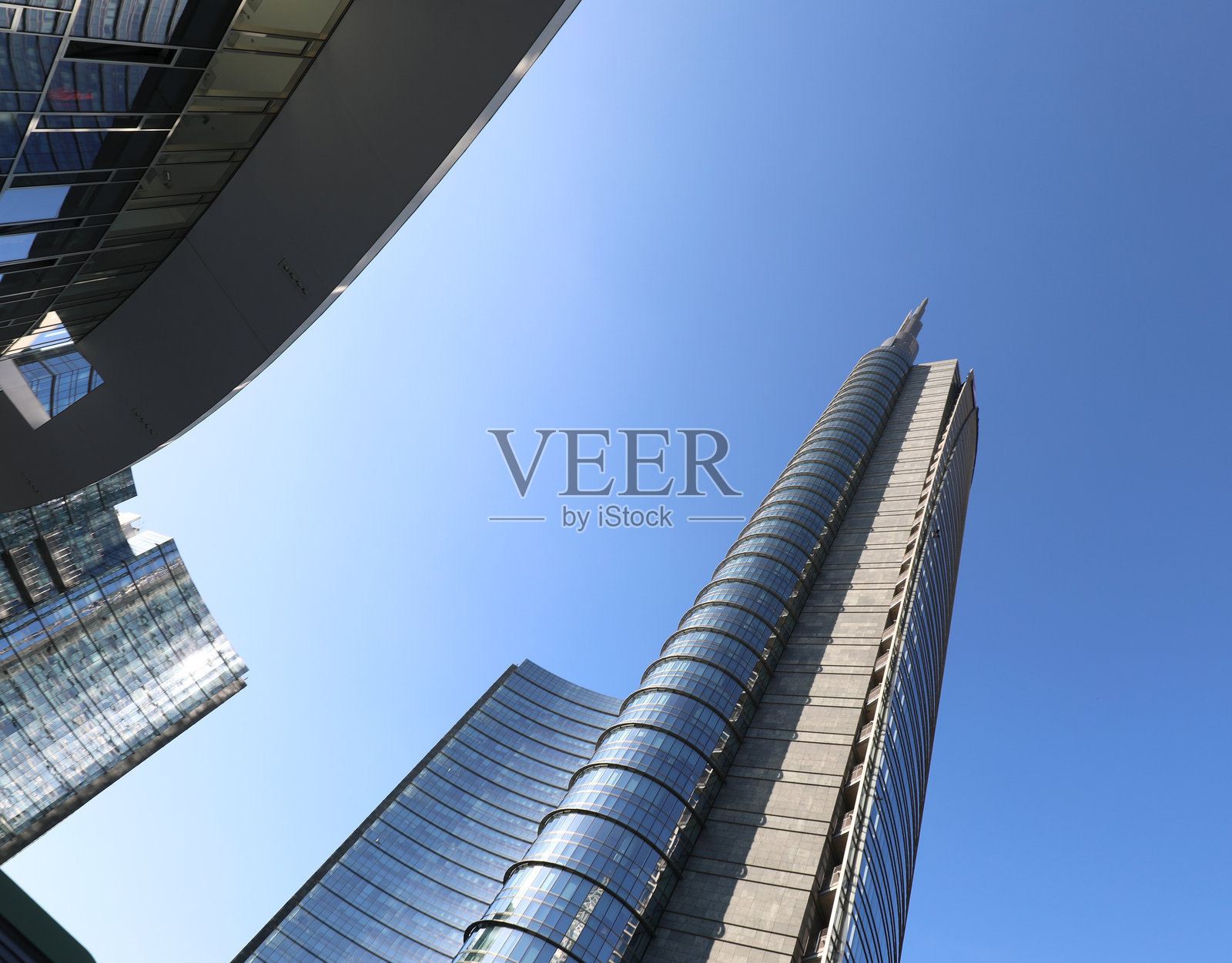 现代的联合信贷银行总部摩天大楼照片摄影图片