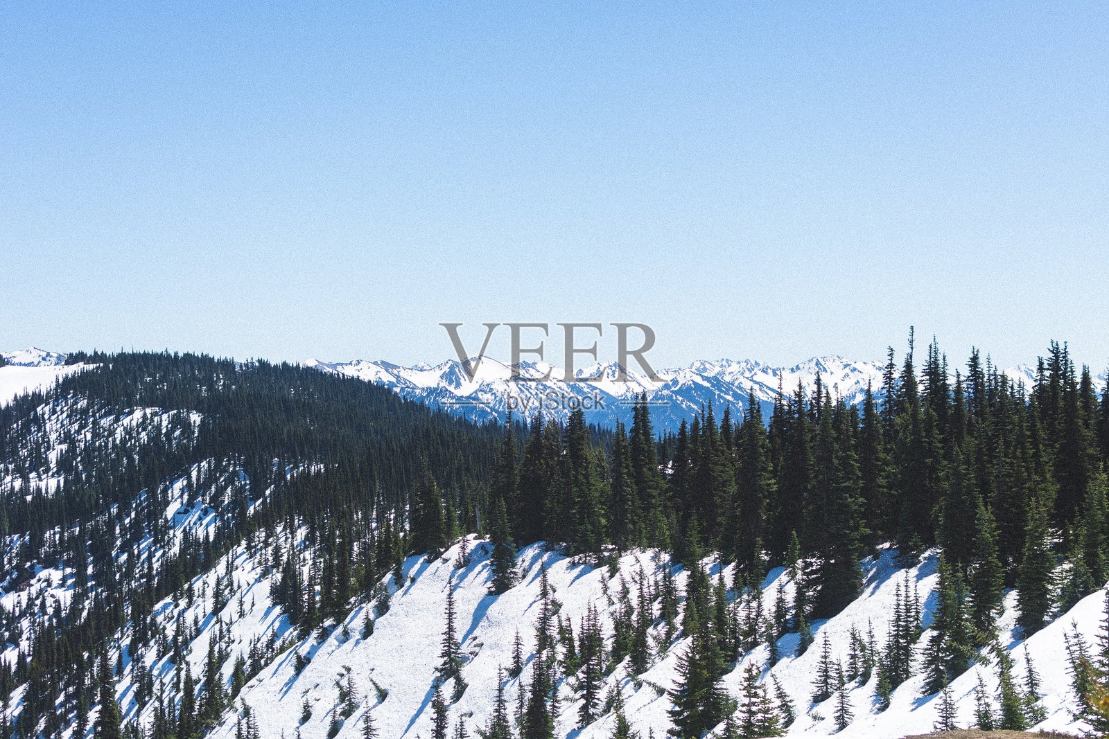 雪山美景照片摄影图片