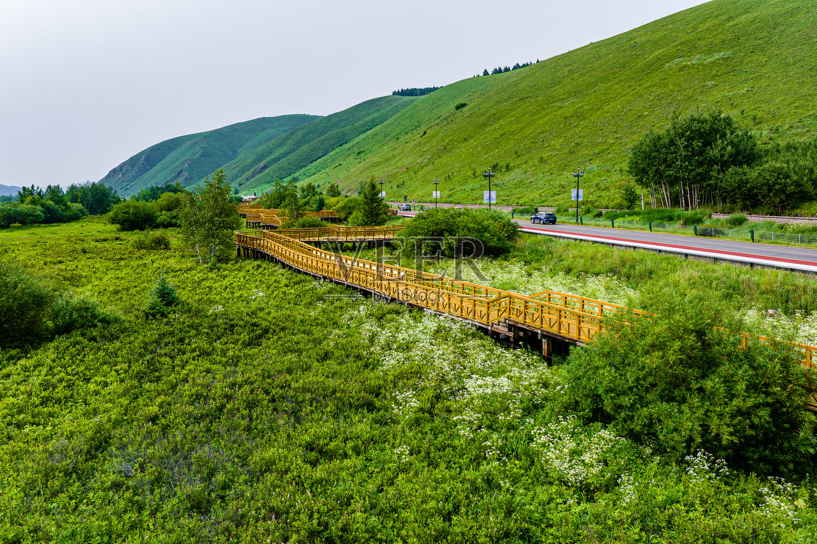 中国内蒙古兴安盟阿尔山国家森林公园照片摄影图片