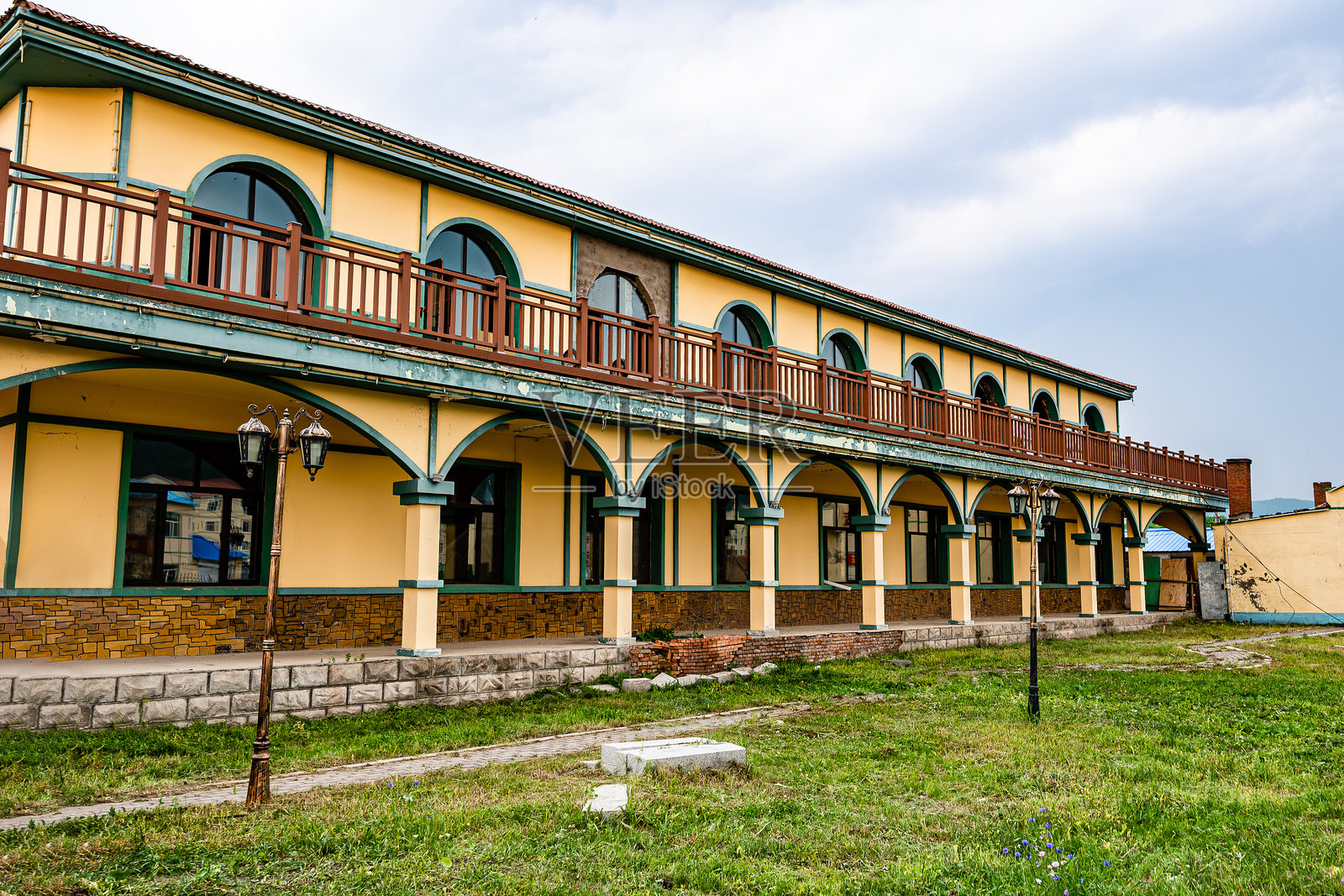 中国内蒙古兴安盟阿尔山城市的城市风光照片摄影图片