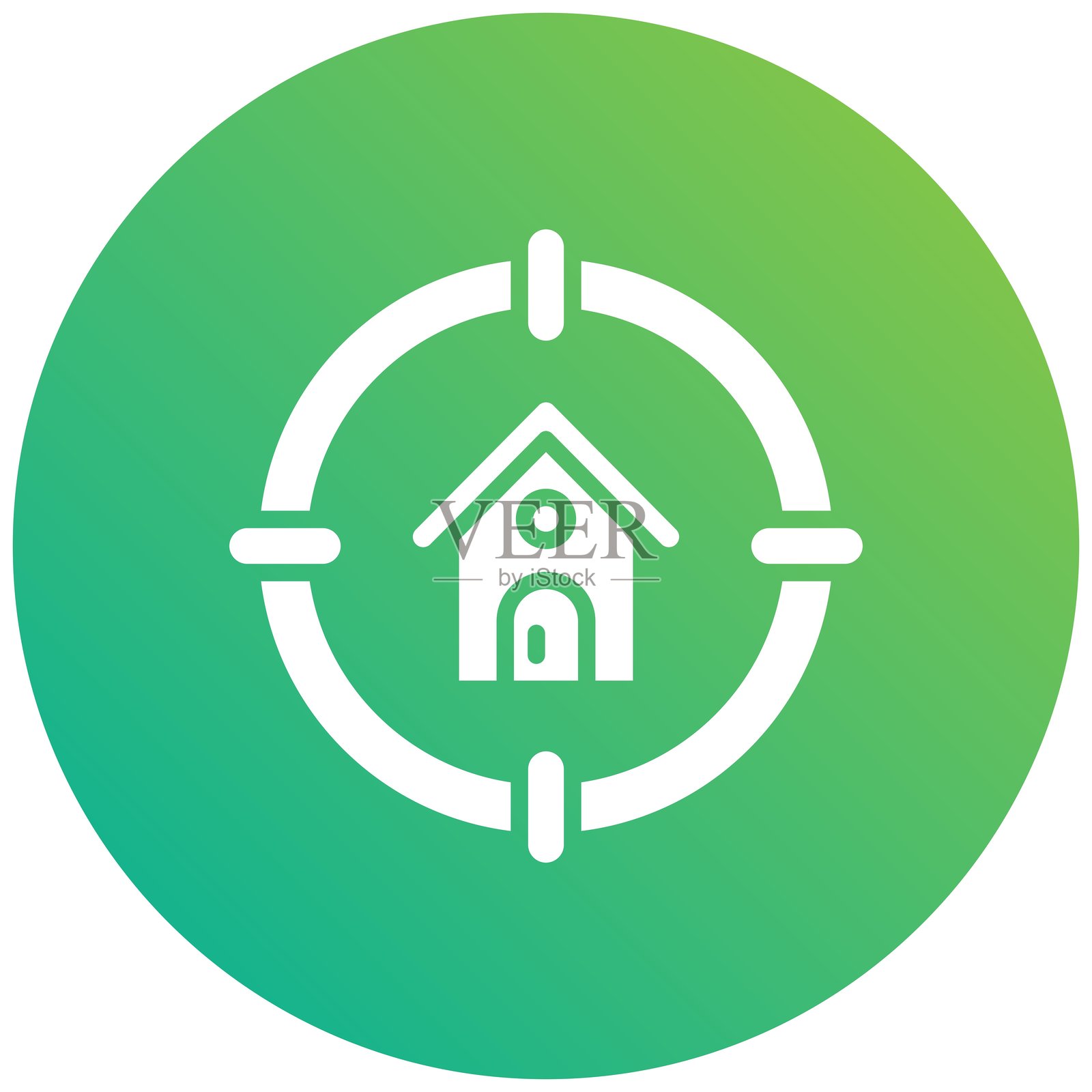 目标矢量图标设计插图插画图片素材