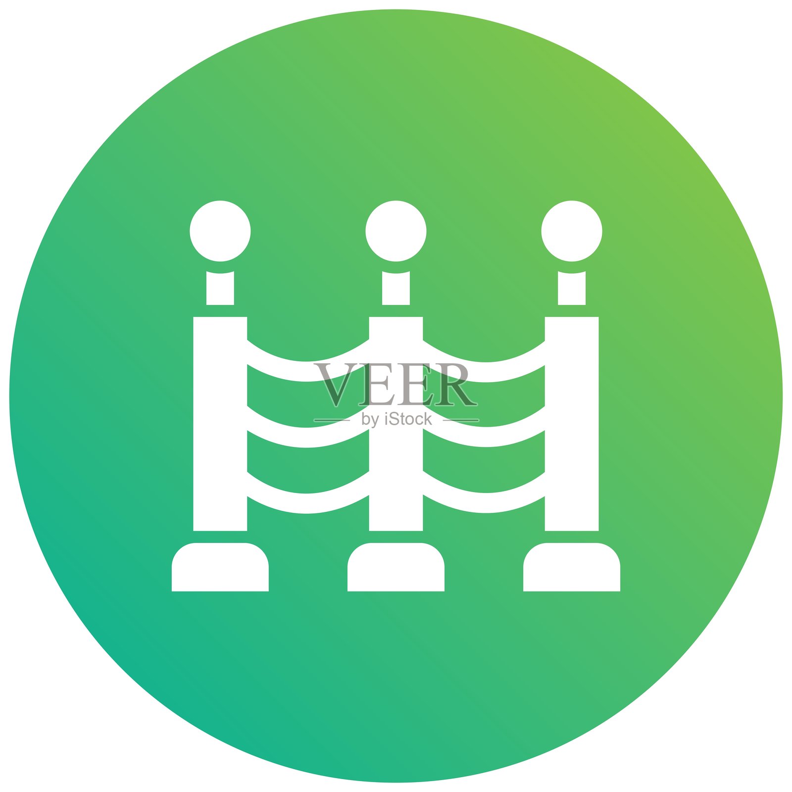 障碍物矢量图标设计插图插画图片素材